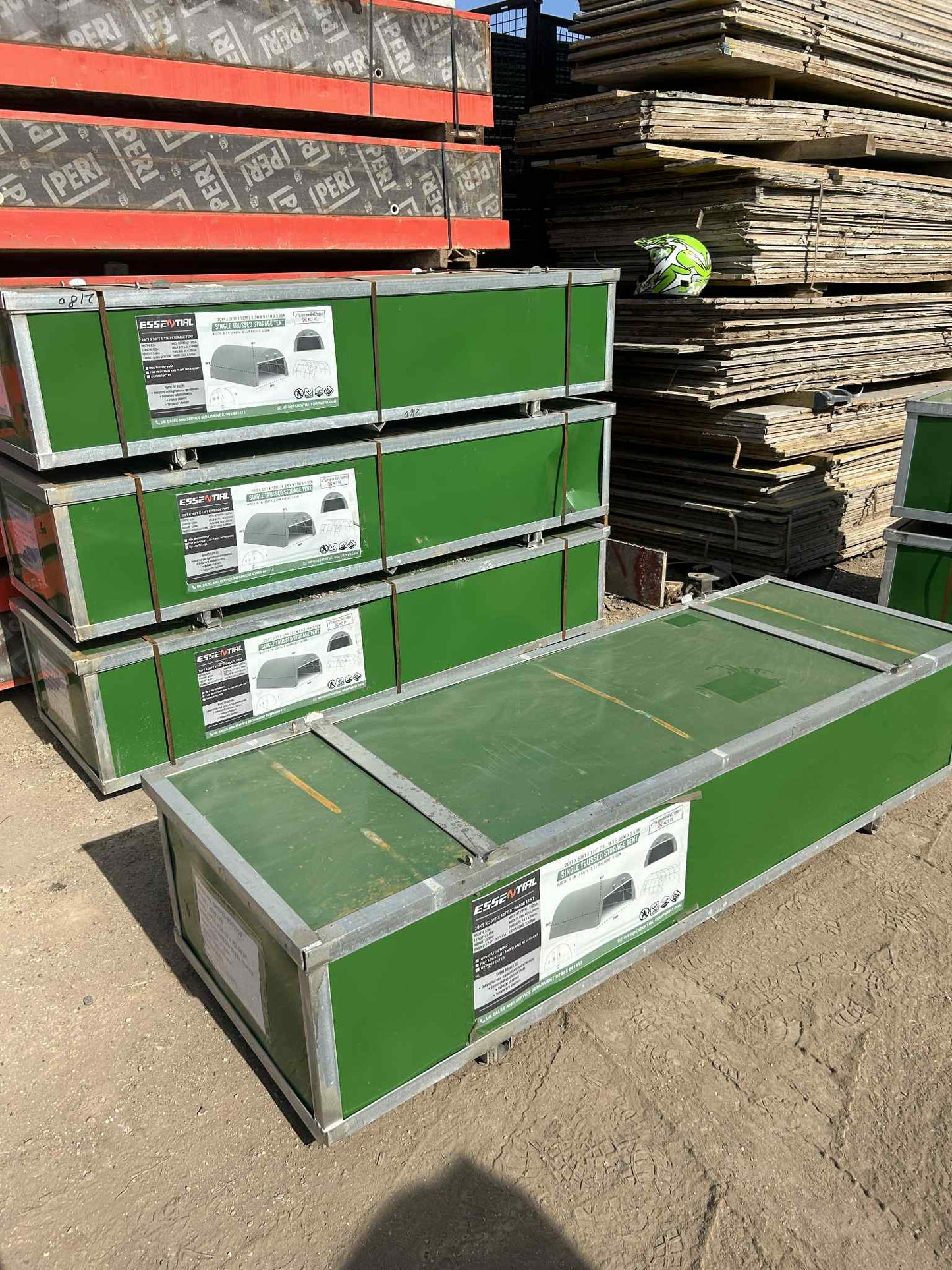 BRAND NEW Single Truss Arch Storage Shelter W6mxL9mxH3.6m (Storage Tent)