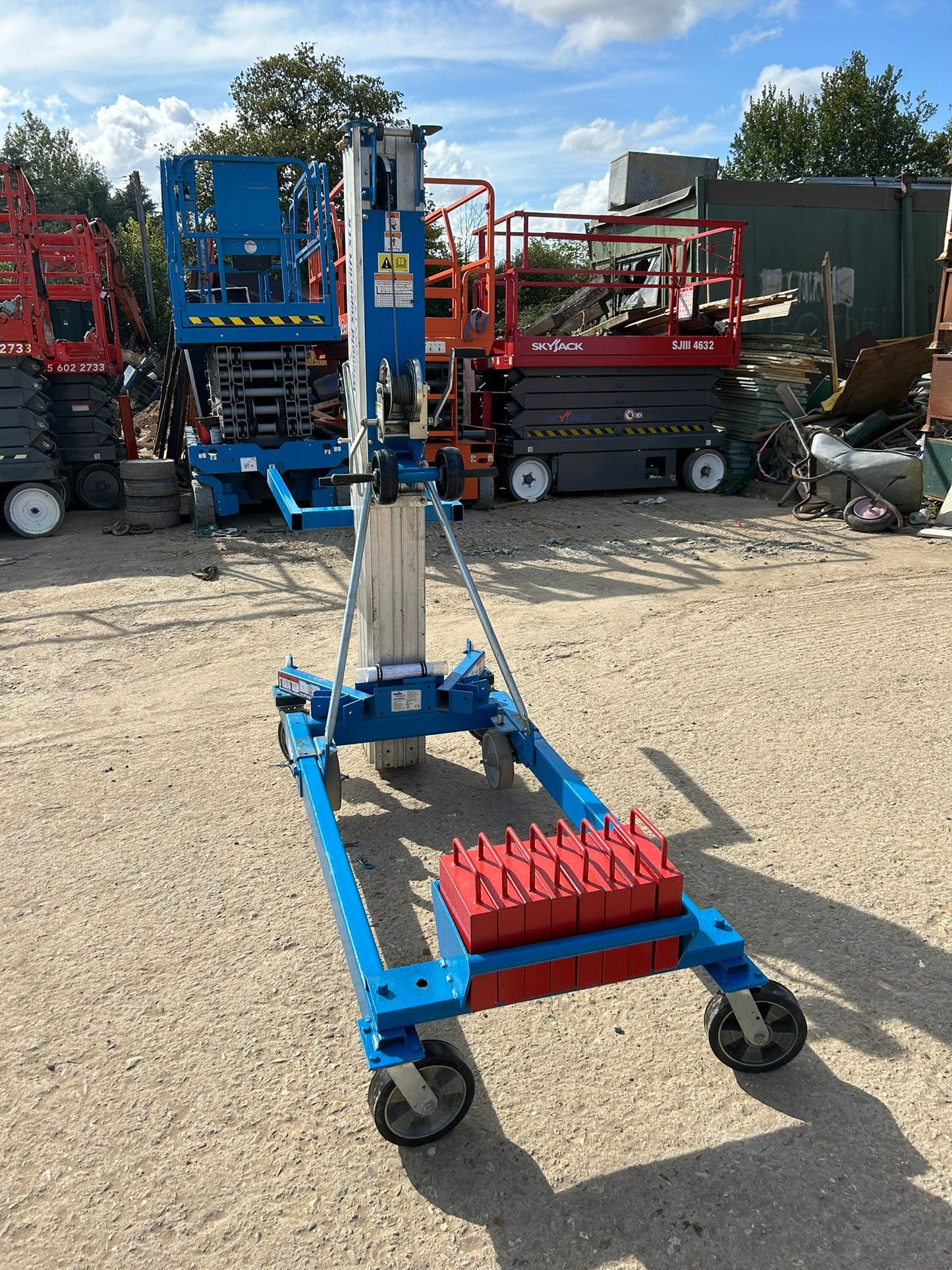 2021 Wienold SLK-15 Super lift access hoist RSJ beam lifter NEW FORKS