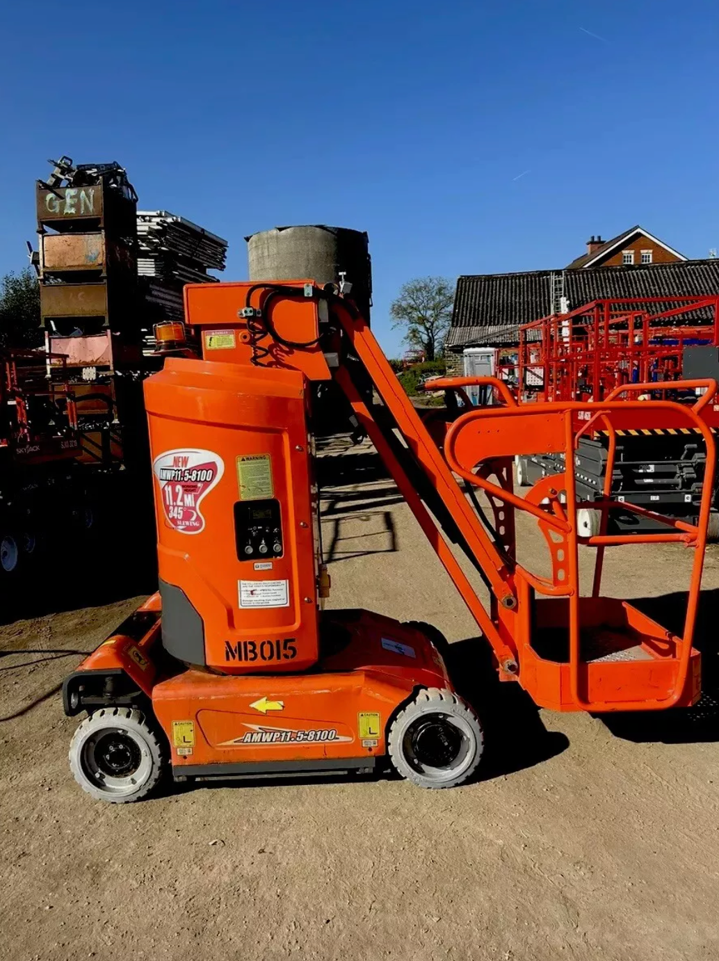 Dingli AMWP11 11.2m ElectricScissor Lift Mast Boom Lift Haulotte STAR 10