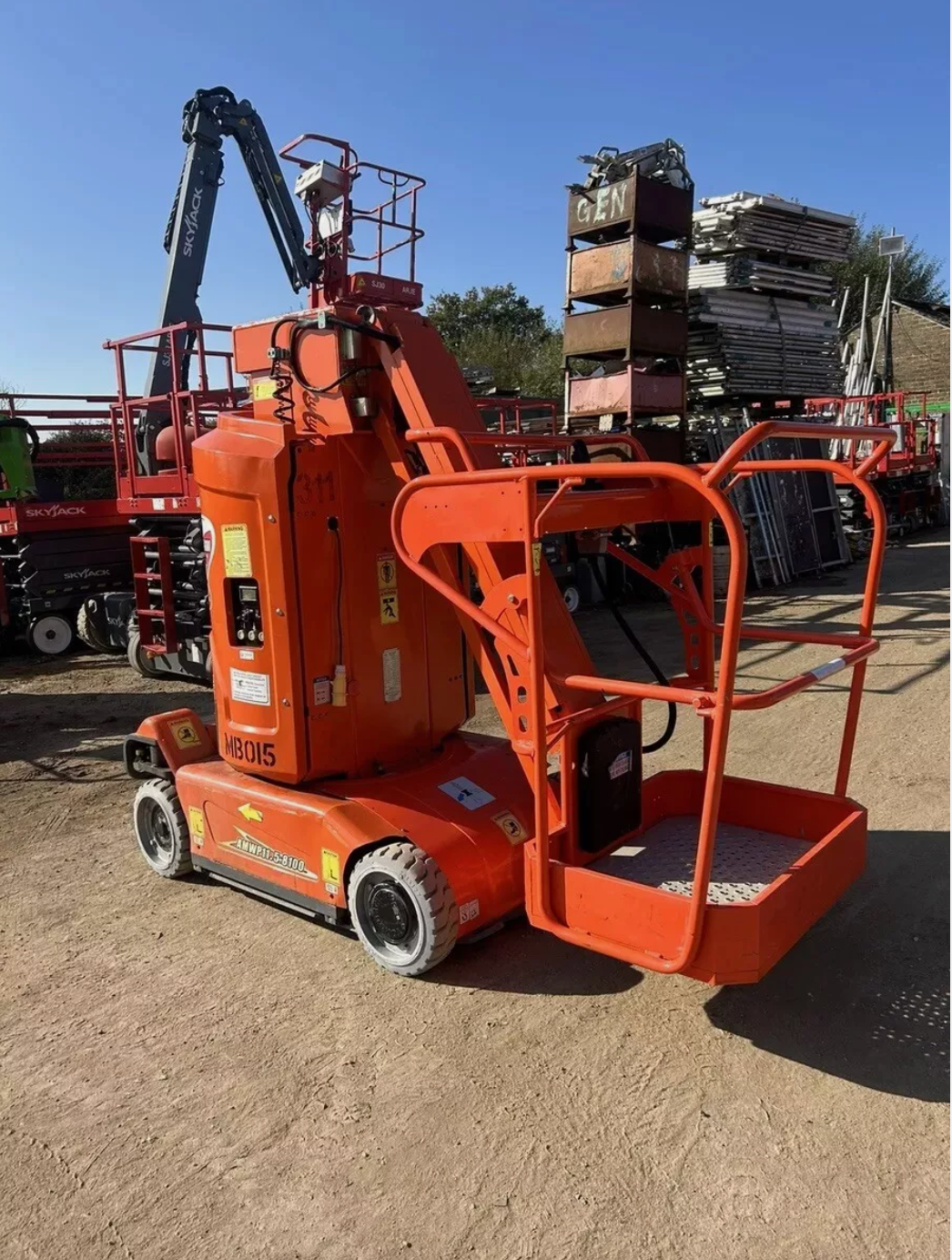 Dingli AMWP11 11.2m ElectricScissor Lift Mast Boom Lift Haulotte STAR 10