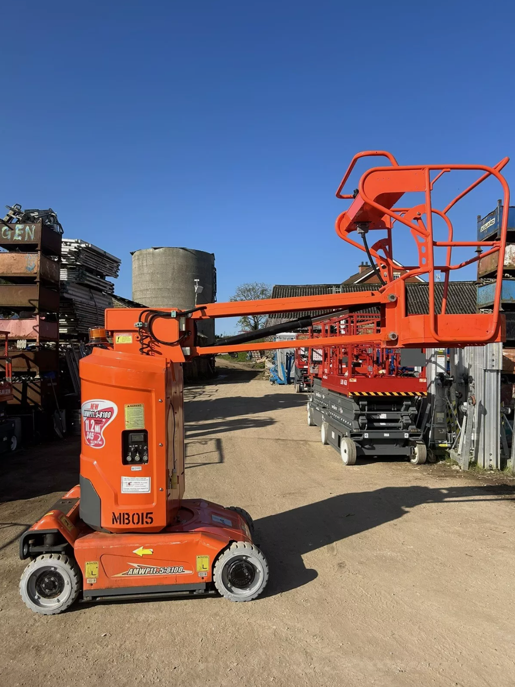 Dingli AMWP11 11.2m ElectricScissor Lift Mast Boom Lift Haulotte STAR 10