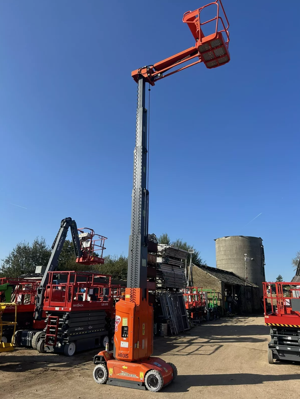 Dingli AMWP11 11.2m ElectricScissor Lift Mast Boom Lift Haulotte STAR 10