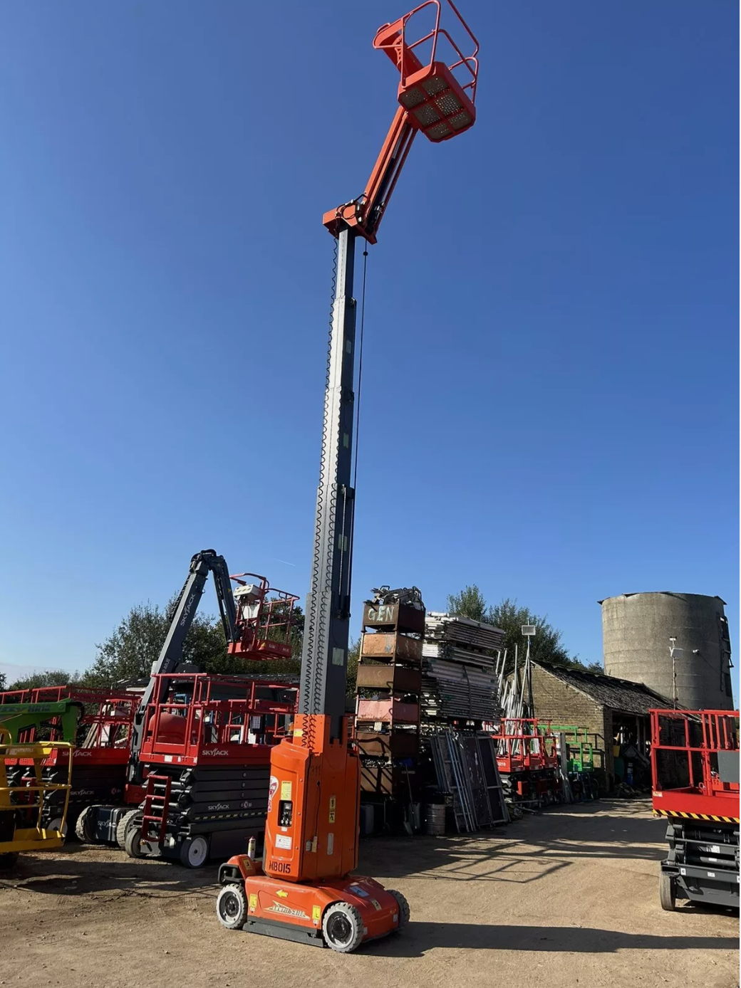 Dingli AMWP11 11.2m ElectricScissor Lift Mast Boom Lift Haulotte STAR 10