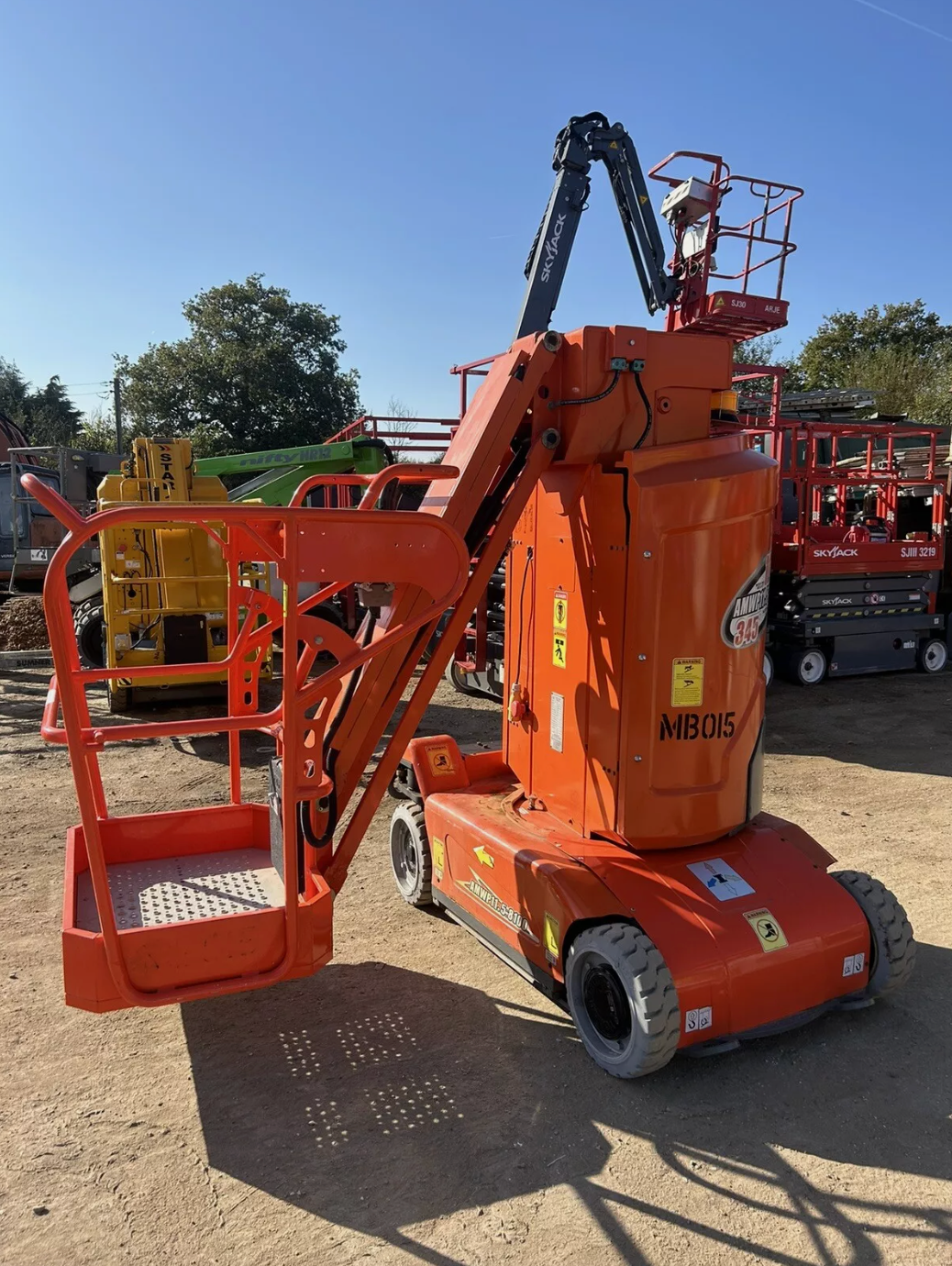 Dingli AMWP11 11.2m ElectricScissor Lift Mast Boom Lift Haulotte STAR 10