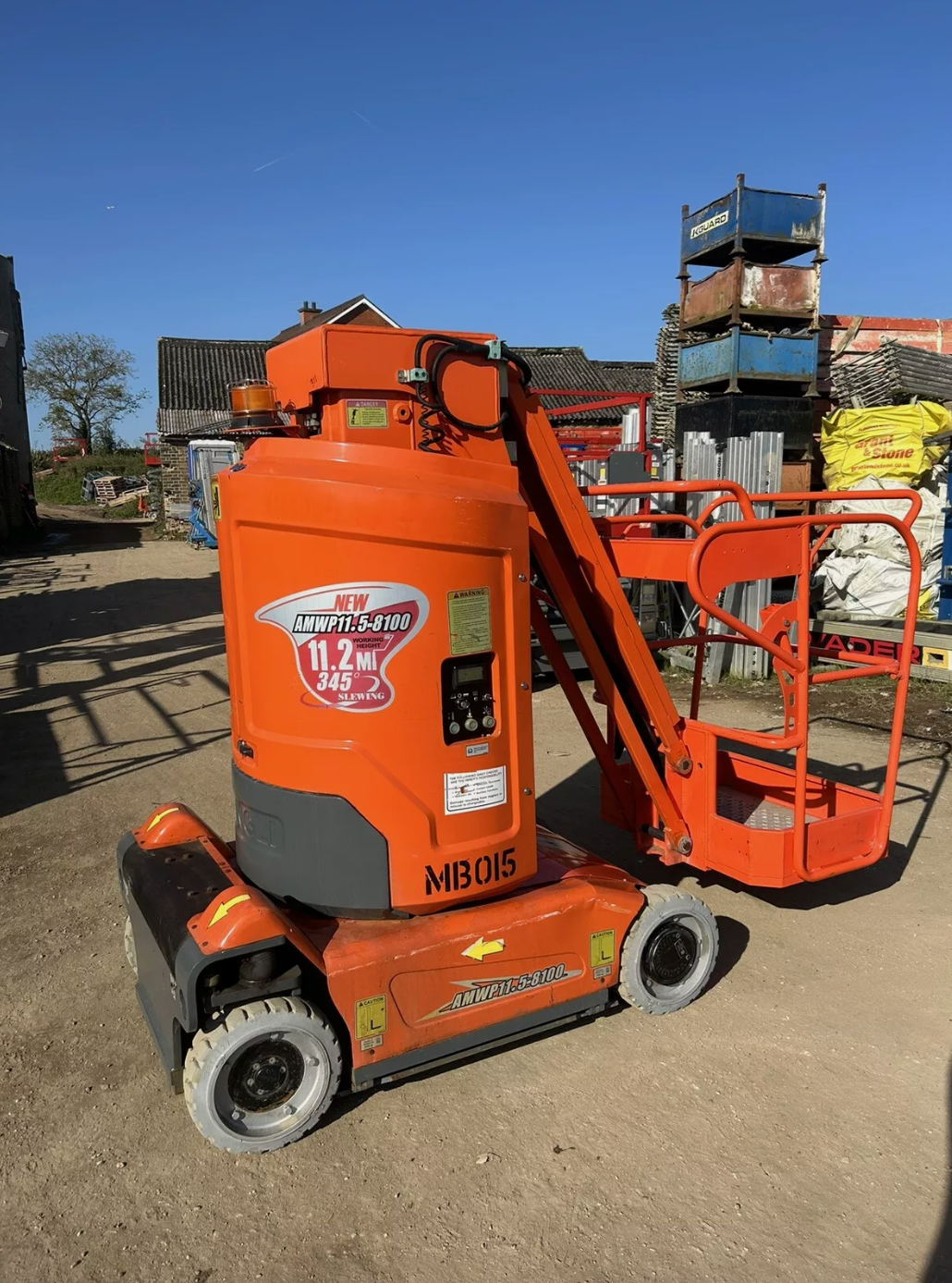 Dingli AMWP11 11.2m ElectricScissor Lift Mast Boom Lift Haulotte STAR 10