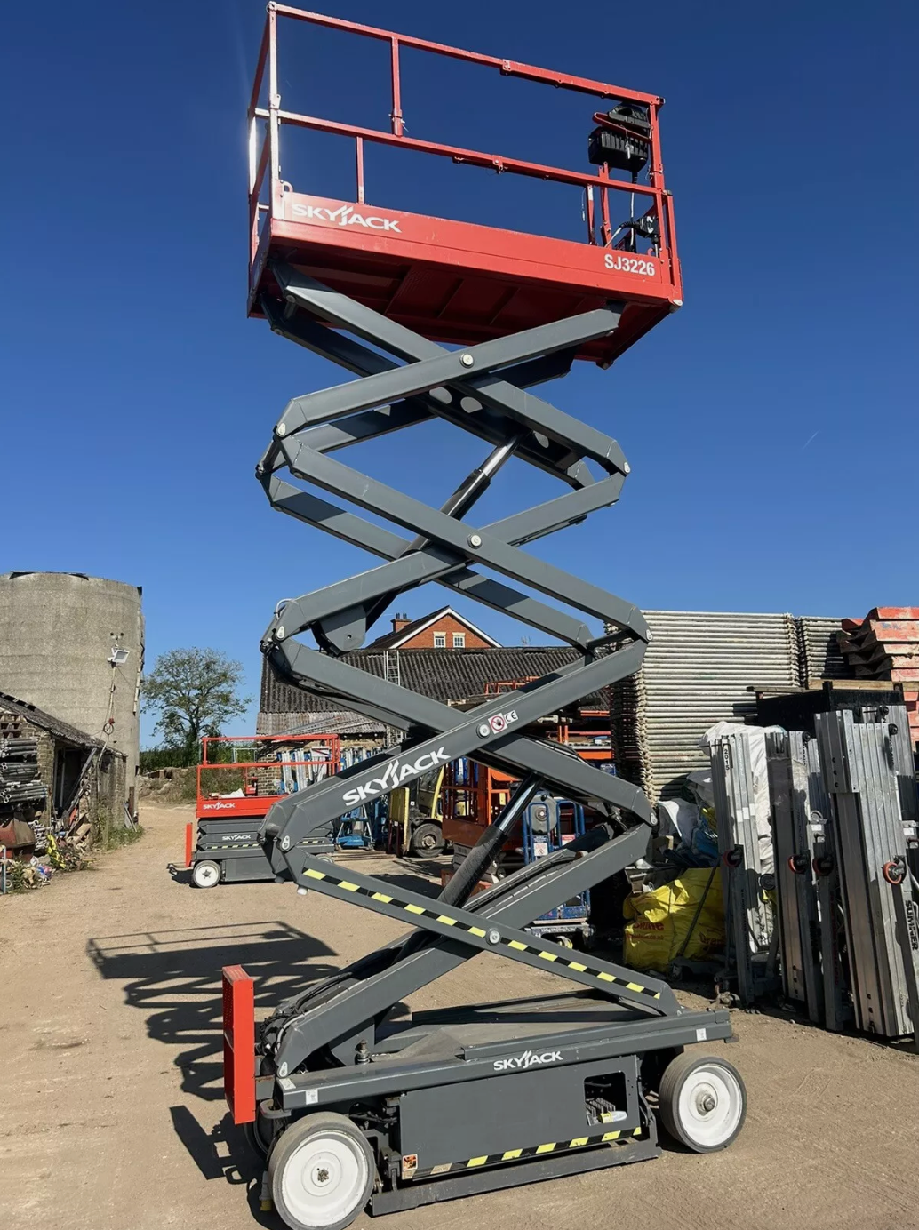 10m Skyjack SJ3226 Scissor Lift Access Platform,cherry picker MEWP (Genie,JLG)