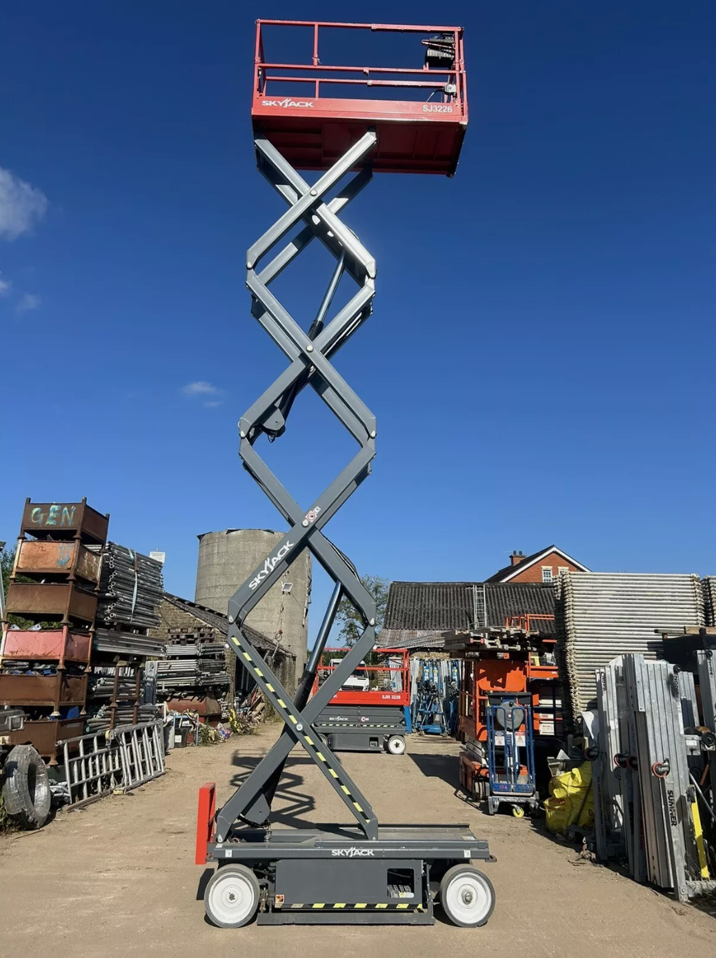10m Skyjack SJ3226 Scissor Lift Access Platform,cherry picker MEWP (Genie,JLG)
