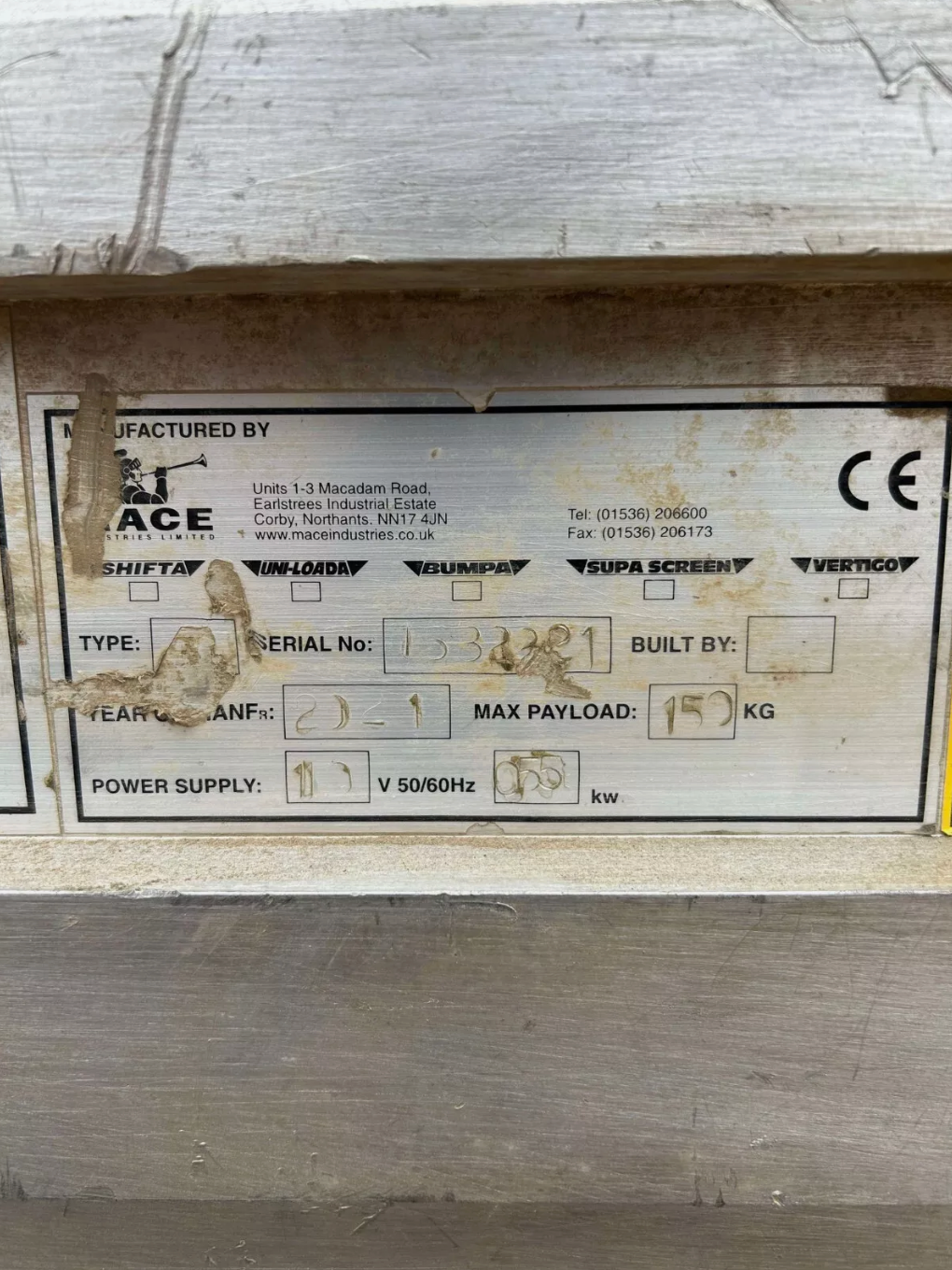 4.5m 2021 Shifta Conveyor Belt Inavder Soil Belt