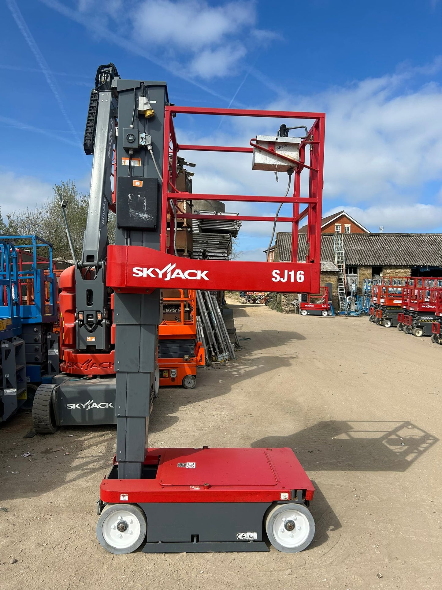 2014 SKYJACK SJ16 Runabout Personnel Lift Scissor Lift Access Platform Genie
