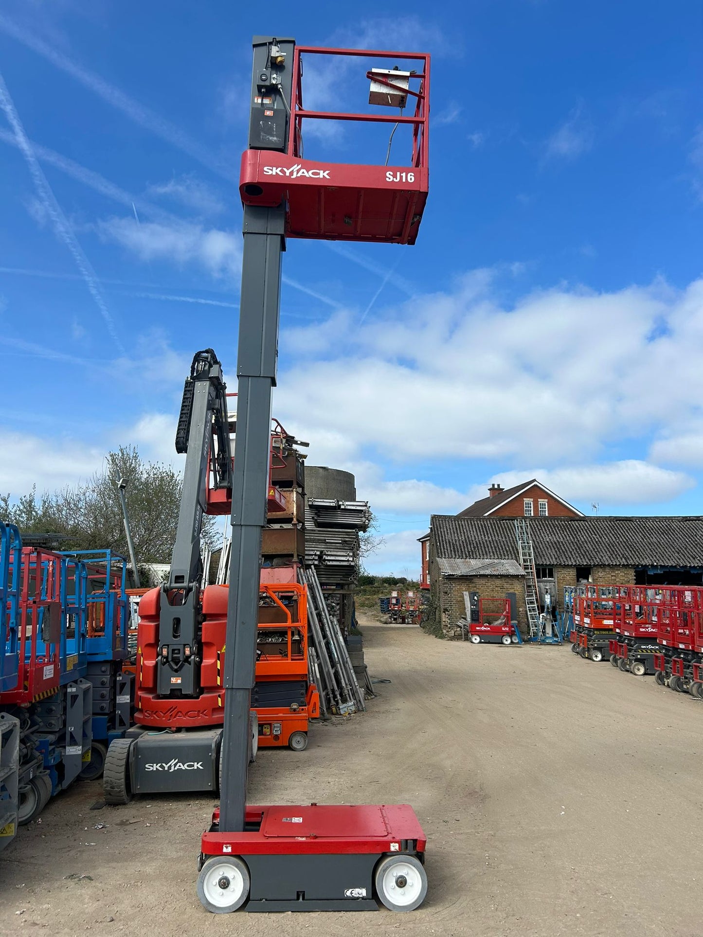 2014 SKYJACK SJ16 Runabout Personnel Lift Scissor Lift Access Platform Genie