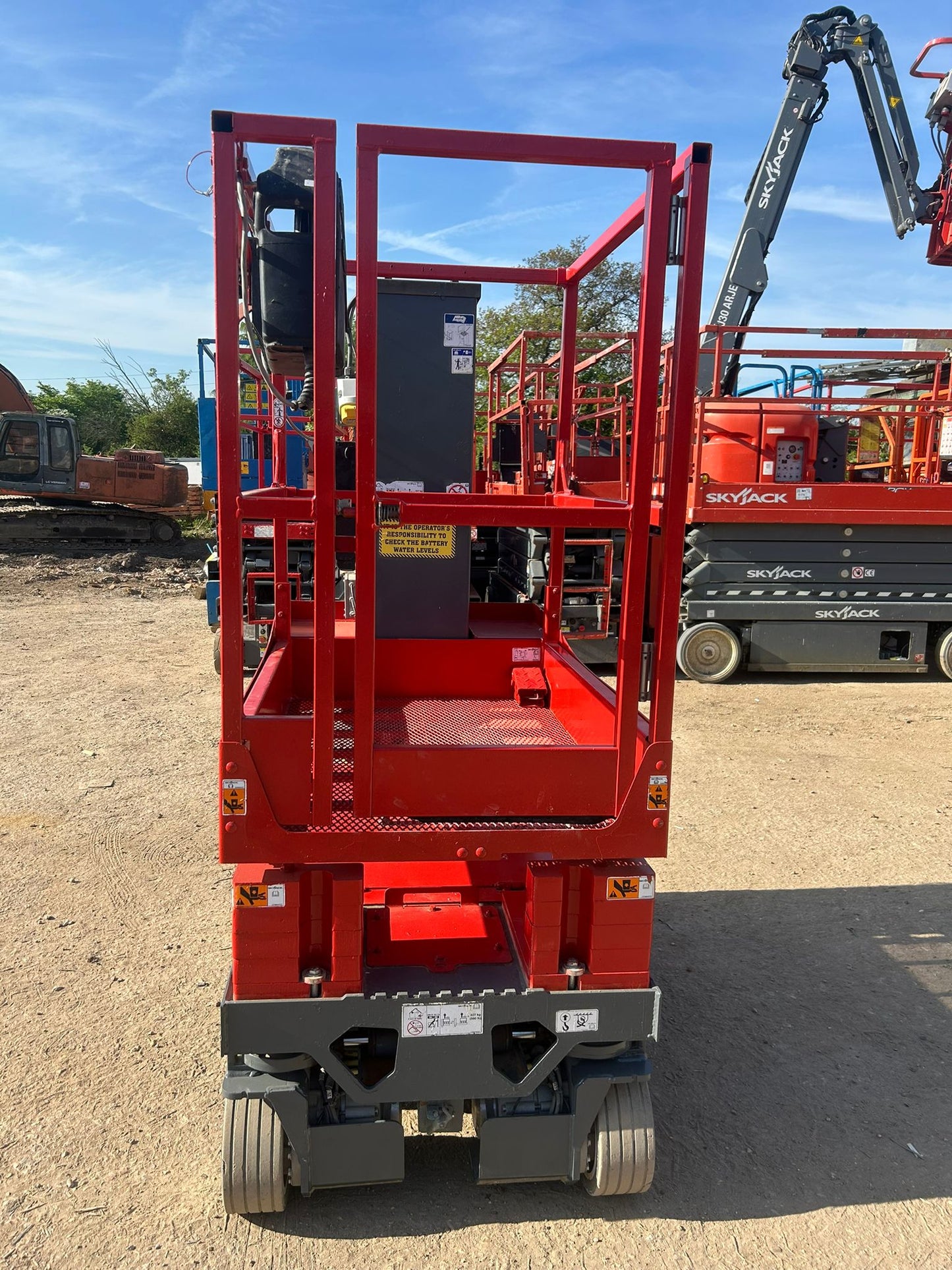 2022 SKYJACK SJ16 Runabout Personel Scissor Lift Access Platform Genie, Skyjack