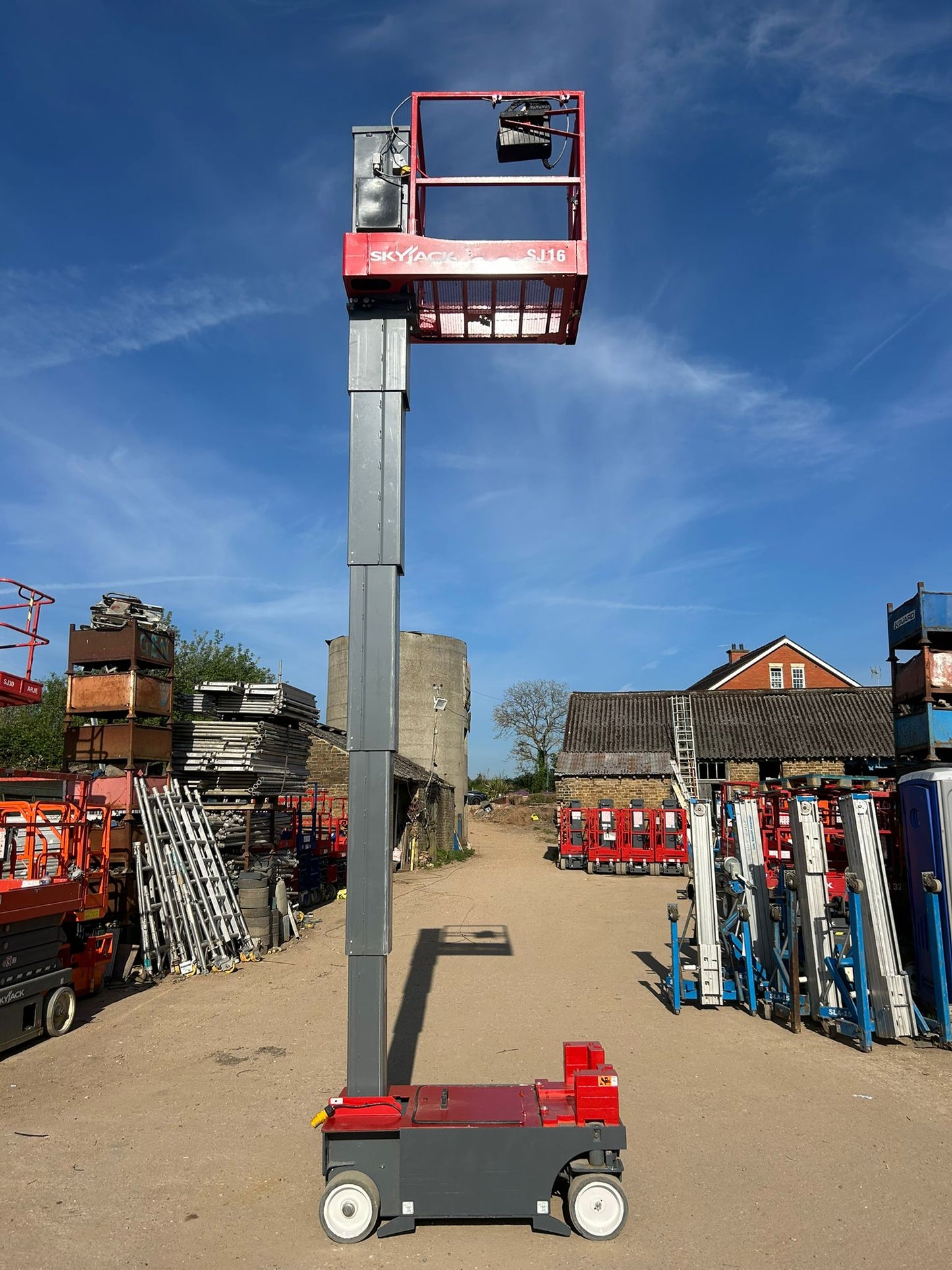 2022 SKYJACK SJ16 Runabout Personel Scissor Lift Access Platform Genie, Skyjack