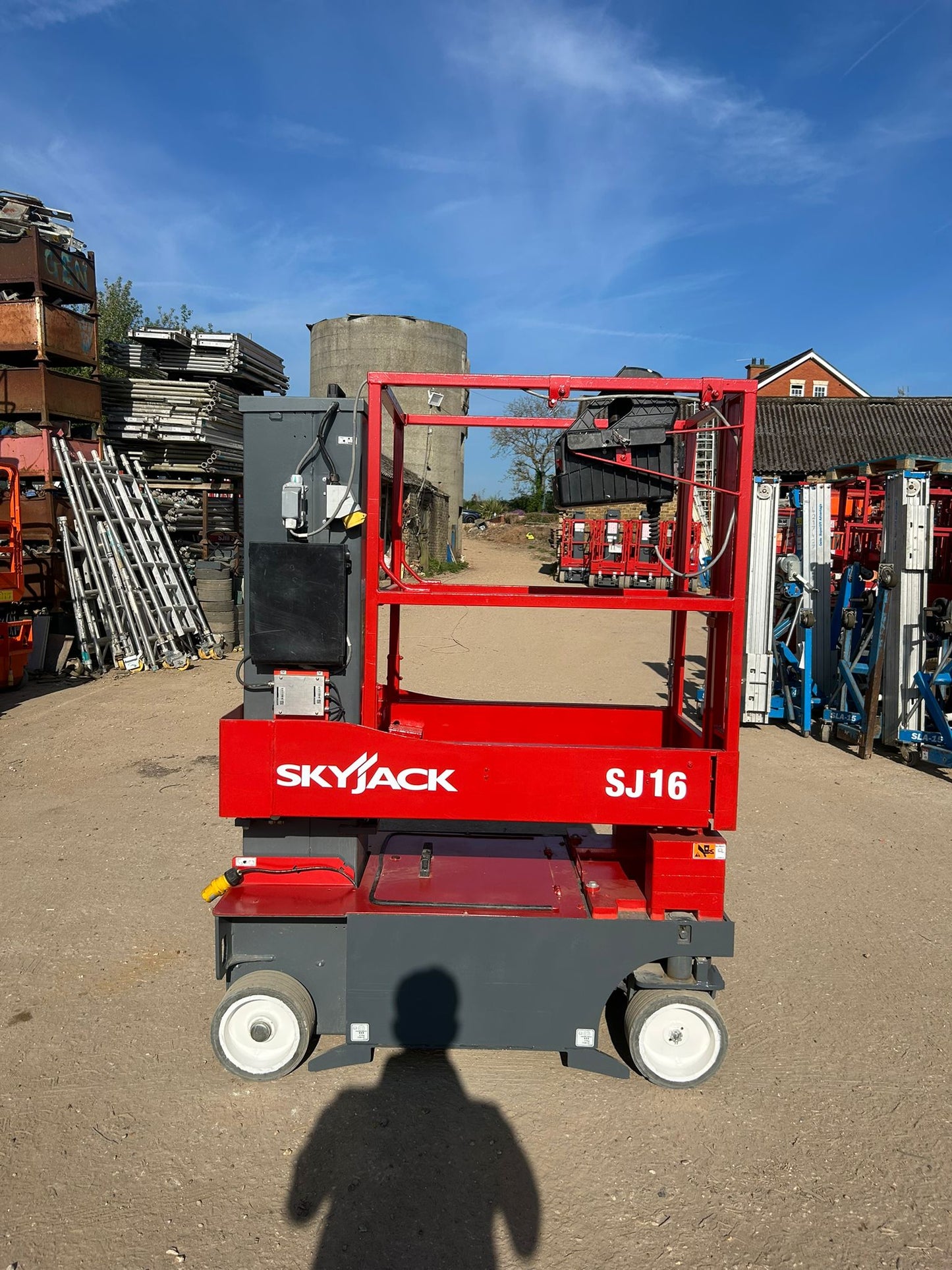2022 SKYJACK SJ16 Runabout Personel Scissor Lift Access Platform Genie, Skyjack