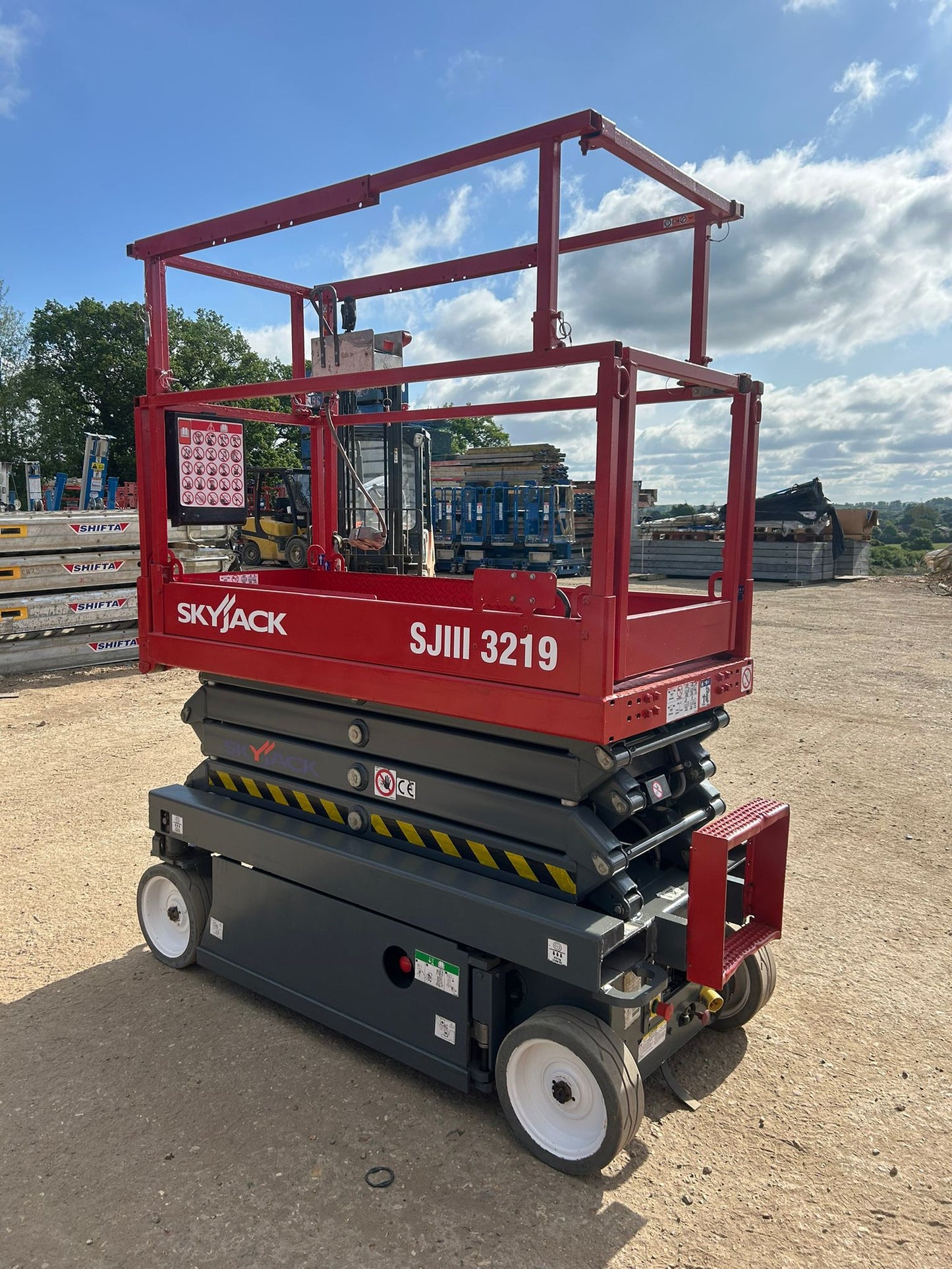 2020 Skyjack SJ3219 Scissor lift Access Platform MEWP (Genie,JLG)