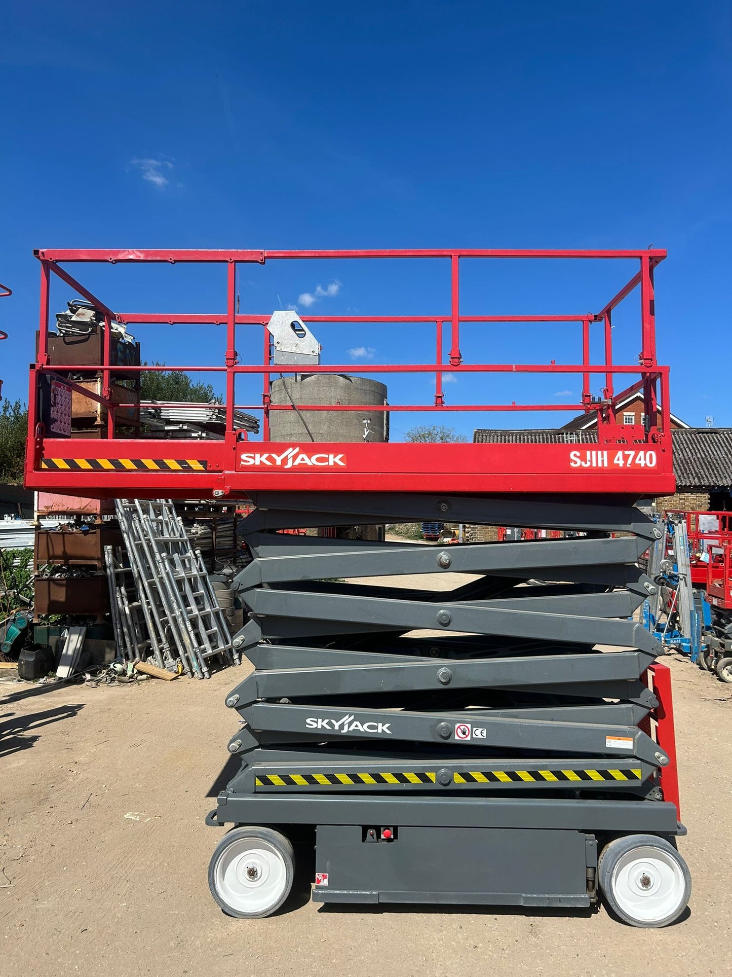 14m SKYJACK SJ4740 Electri Scissor Lift Access Platform MEWP (Genie, JLG, JCB) YEAR 2020, FULLY SERVICED, NEW LOLERS, 60 DAYS WARRANTY