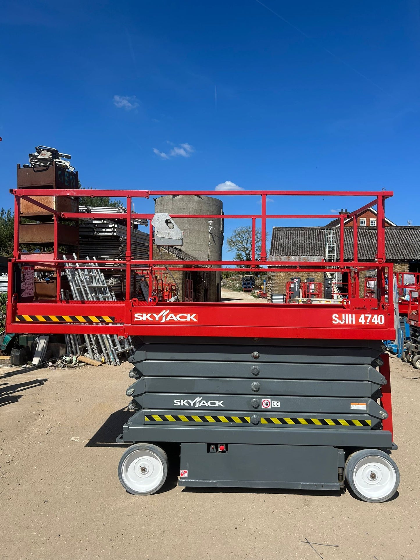 14m SKYJACK SJ4740 Electri Scissor Lift Access Platform MEWP (Genie, JLG, JCB) YEAR 2020, FULLY SERVICED, NEW LOLERS, 60 DAYS WARRANTY