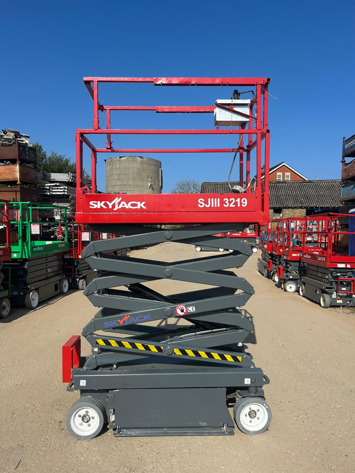 2018 Skyjack SJ3219 7.8m Scissor Lift Access Platform ( Genie, JLG) MEWP