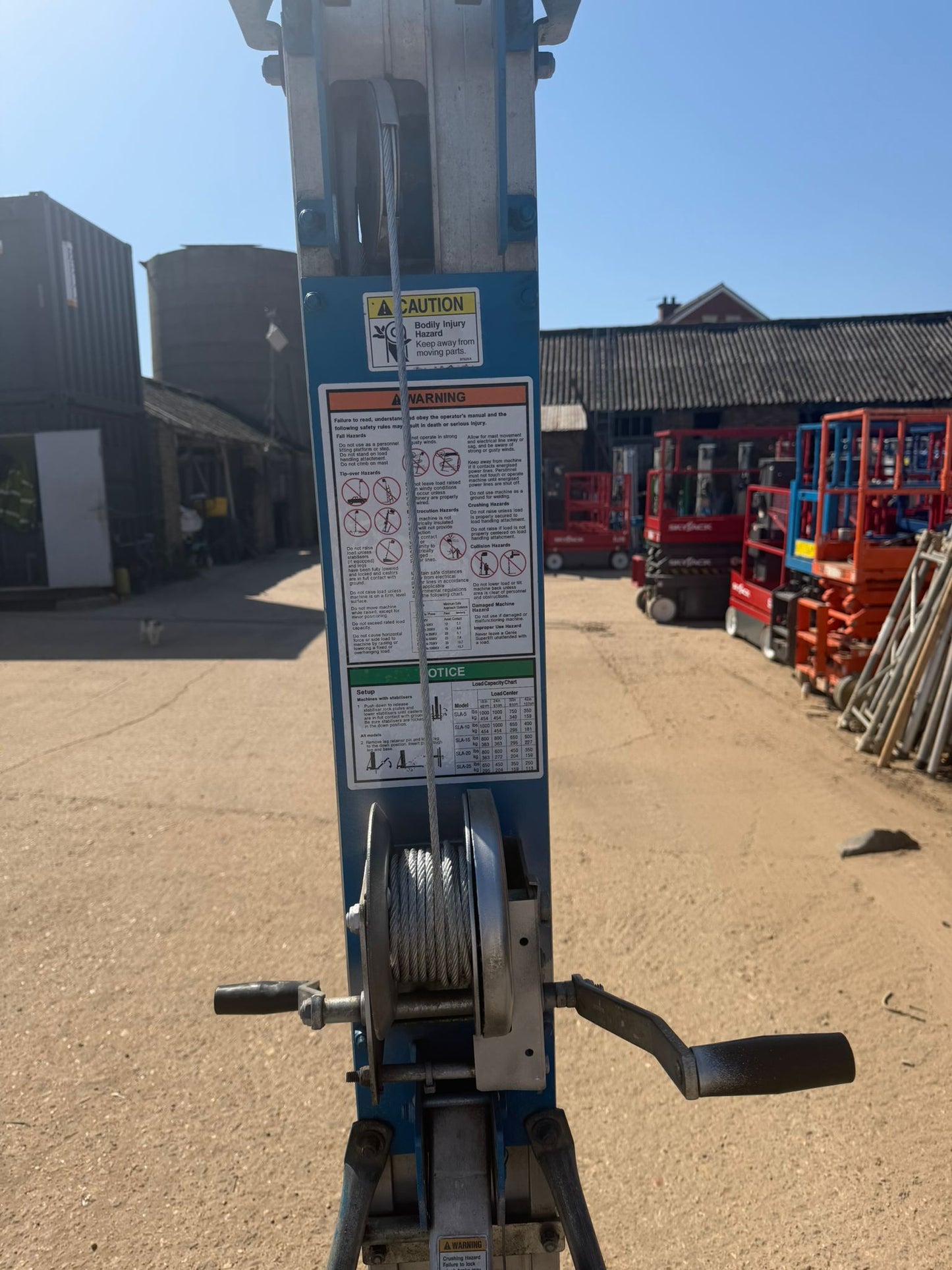 Genie SLK15 Counter Balance Superlift Material Lift