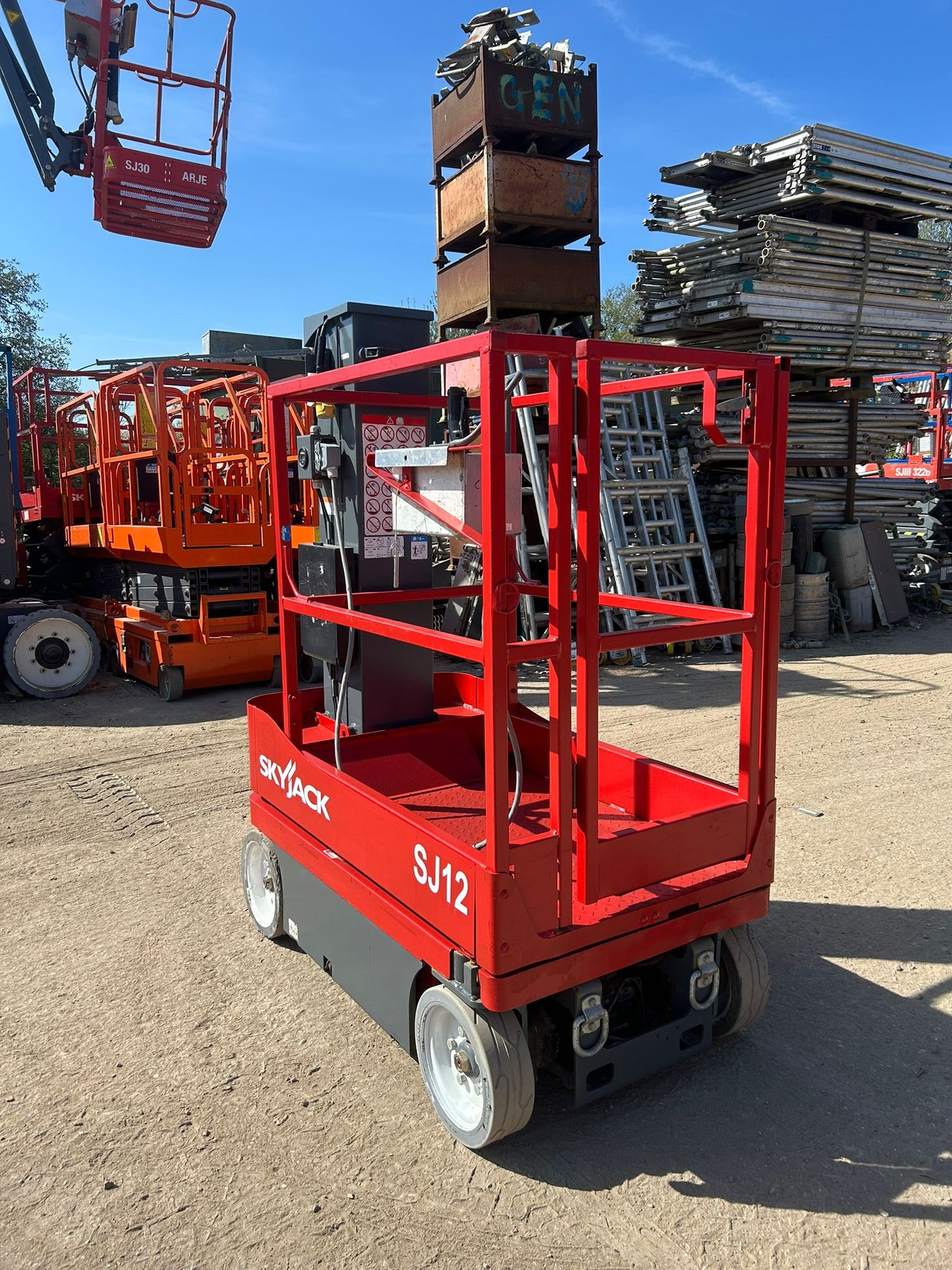 Skyjack SJ12 Scissor Lift Access Platform (Genie,Skyjack JLG,JCB) MEWP
