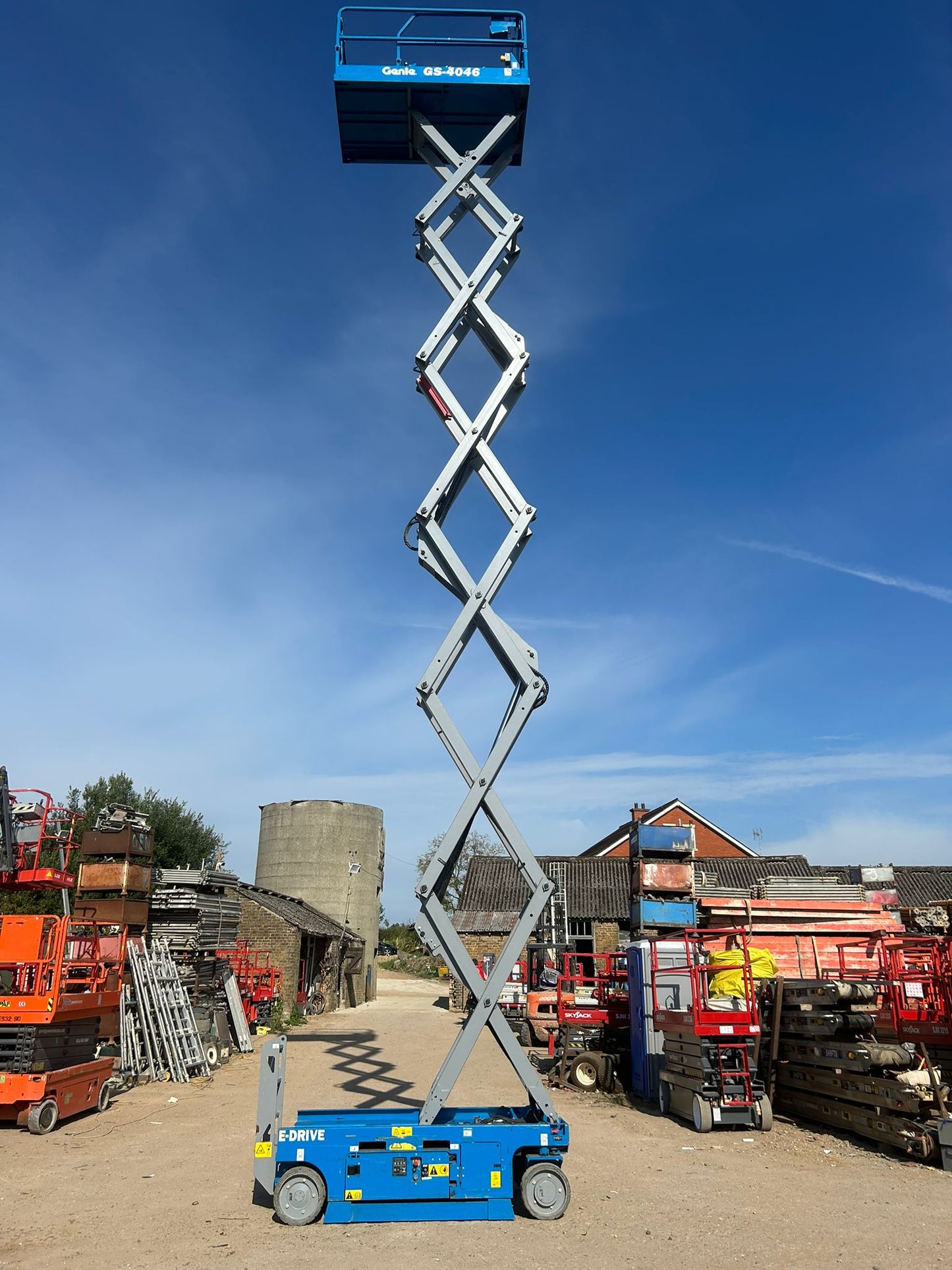 2021 GS-4046 E-Drive Electric Scissor Lift, Access Platform (Skyjack, JCB,JLG)