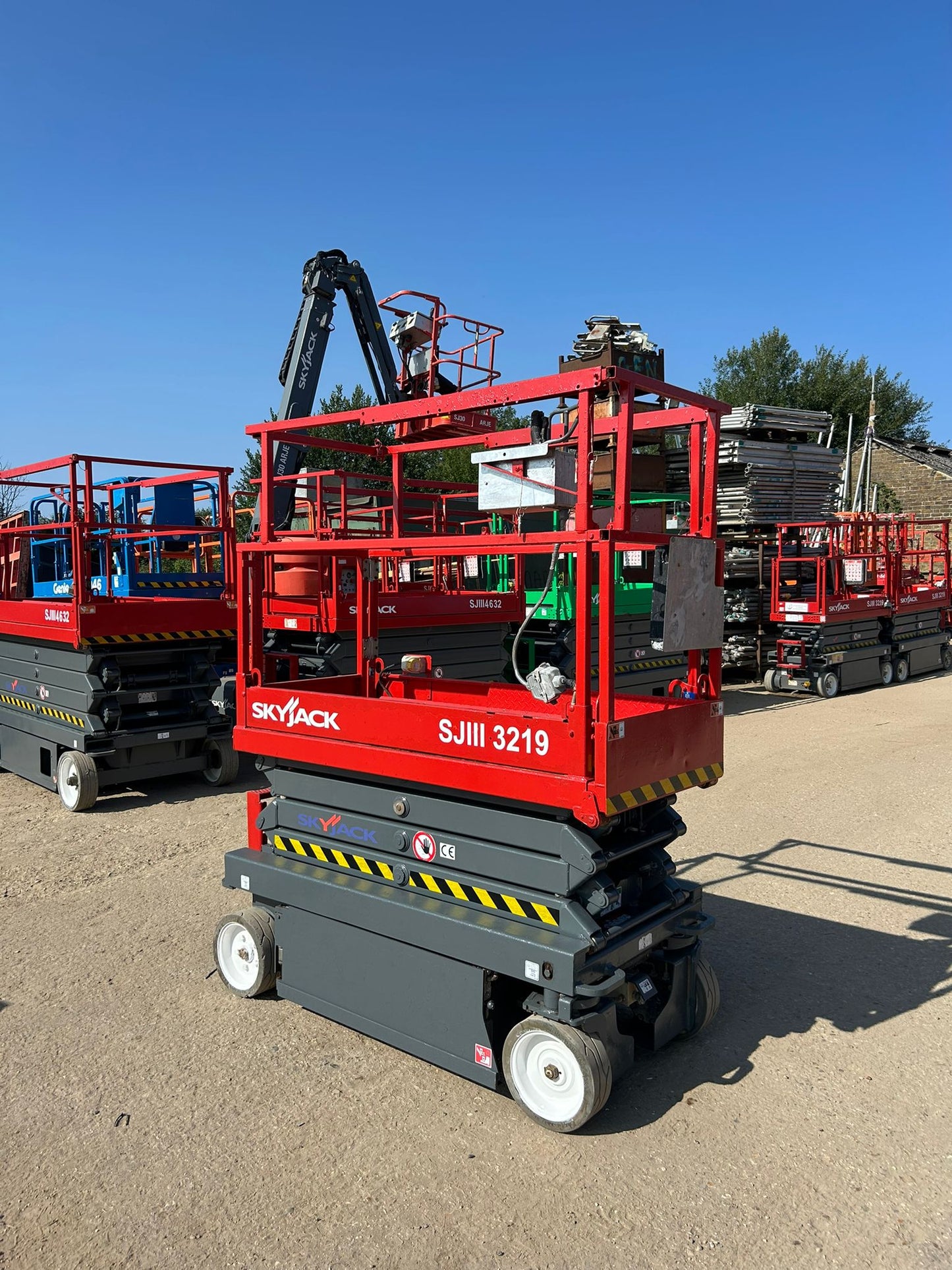 2016 7.8m Skyjack SJ3219 Scissor Lift Access Platform (Genie,JLG,JCB) MEWPS
