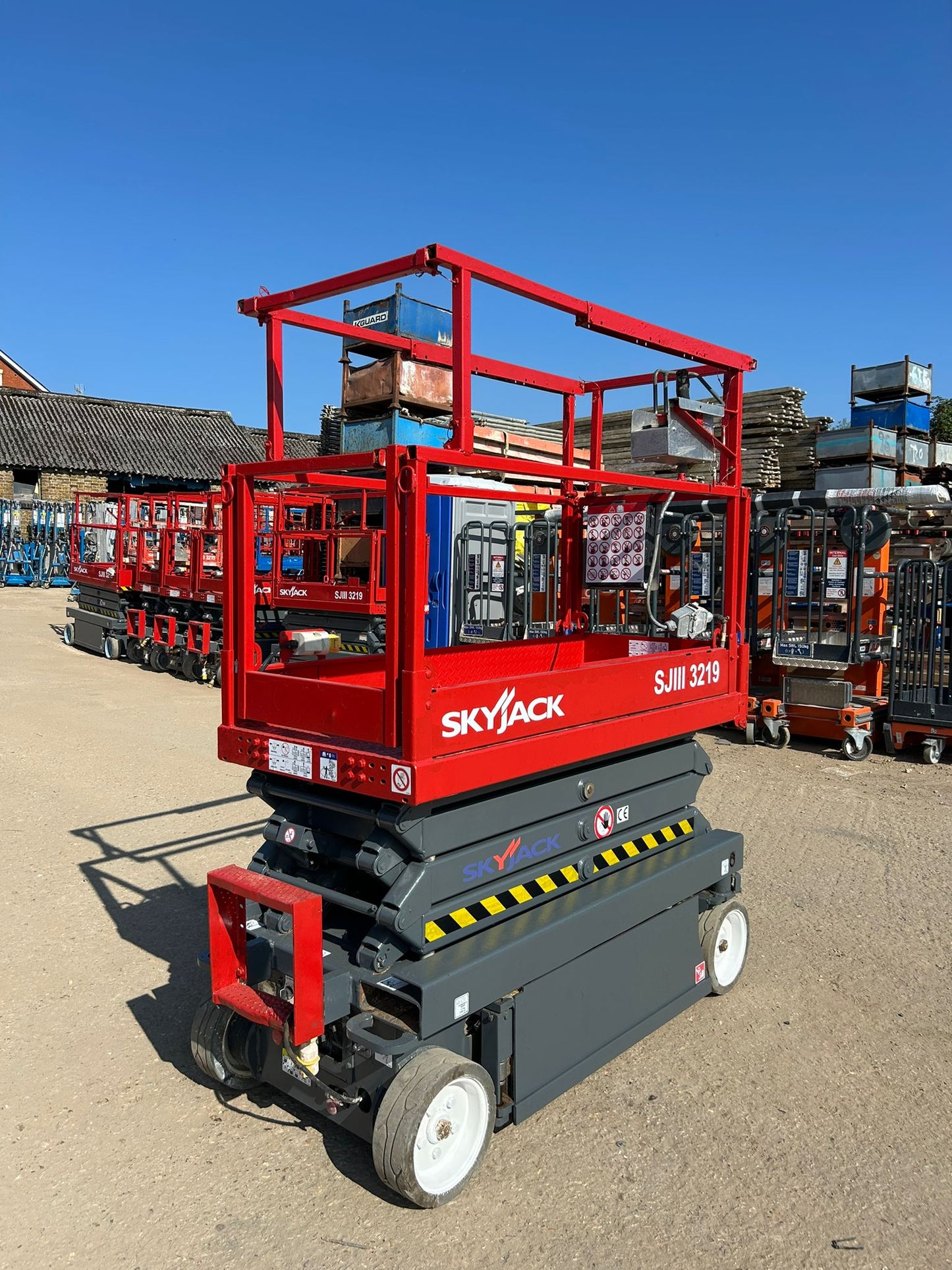 2016 7.8m Skyjack SJ3219 Scissor Lift Access Platform (Genie,JLG,JCB) MEWPS