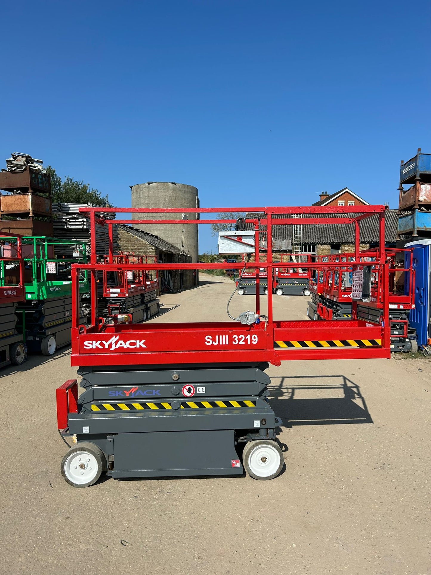 2016 7.8m Skyjack SJ3219 Scissor Lift Access Platform (Genie,JLG,JCB) MEWPS