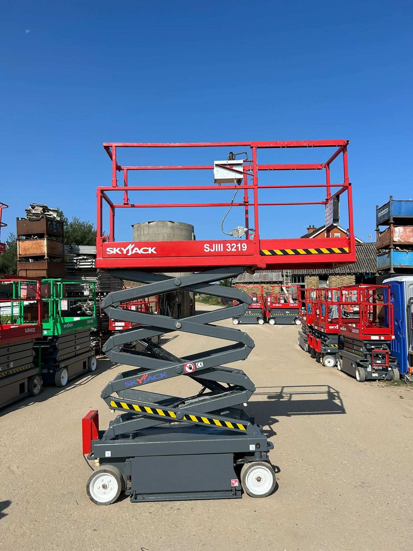 2016 7.8m Skyjack SJ3219 Scissor Lift Access Platform (Genie,JLG,JCB) MEWPS