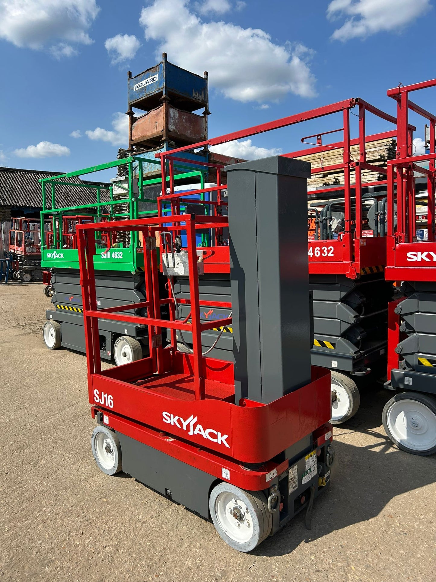 2014 SKYJACK SJ16 Runabout Personnel Lift Scissor Lift Access Platform Genie