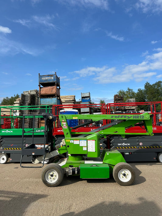 2015 Nifty HR12 MK1b Boom lift, Cherry picker, Scissor lift, Skyjack, Genie, JLG