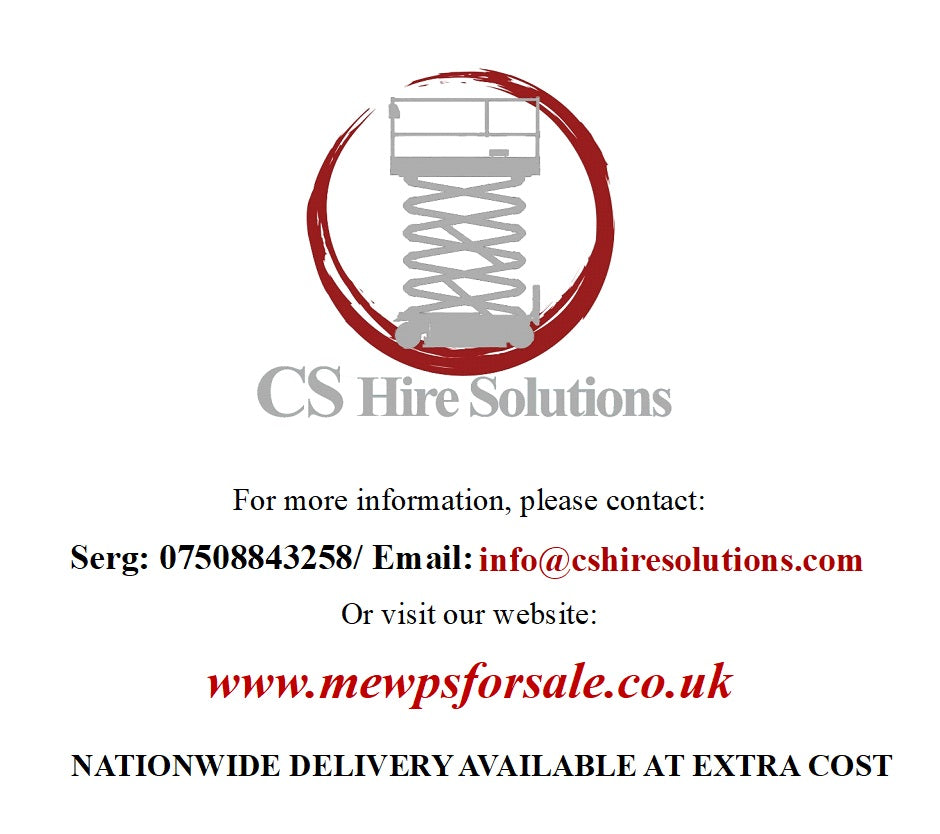 EcoLift Emergency Lowering Bars (Peco Lift, Genie,Skyjack,JLG)