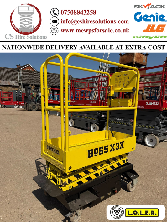 Boss X3X Scissor Lift Access Platform (Skyjack,Genie,Nifty)