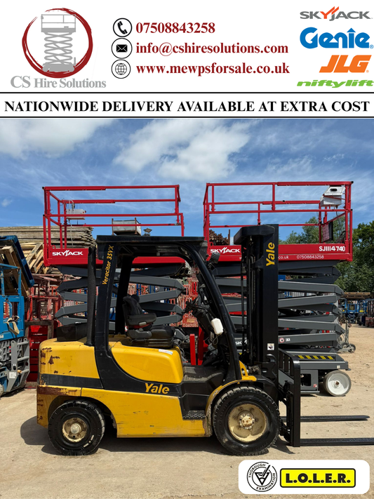 2015 Yale GDP35VX Forklift