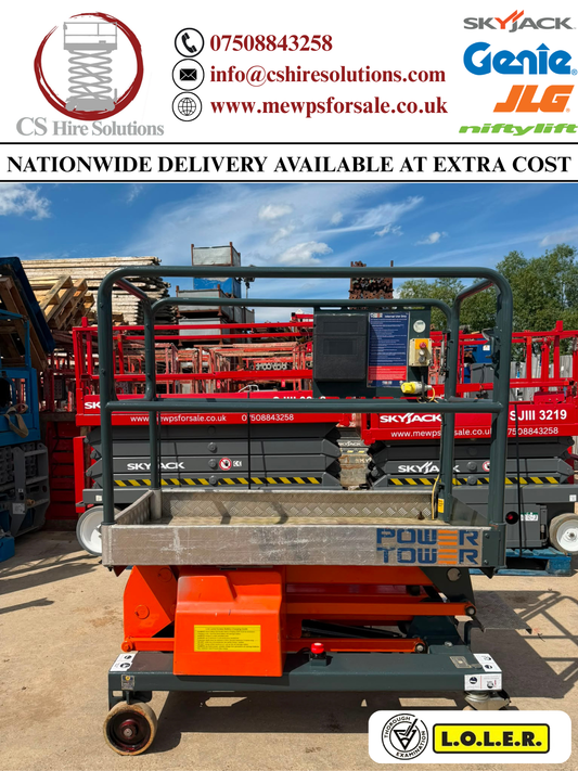 2020 Power Tower Scissor Lift, JLG, Genie, Skyjack, JCB Access Platform MEWPS