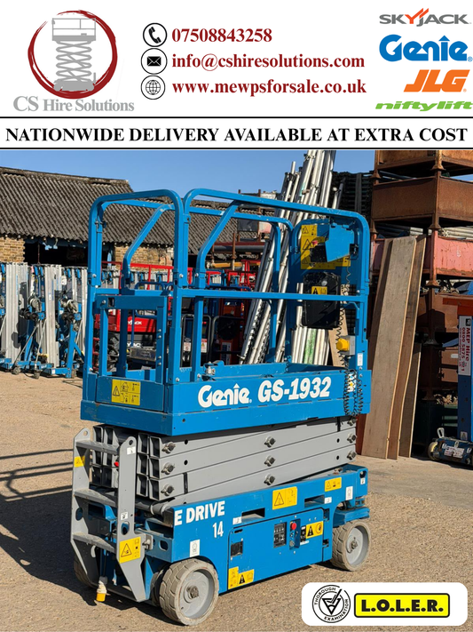 2023 Genie 1932 Scissor Lift Access Platform (Skyjack SJ3219)