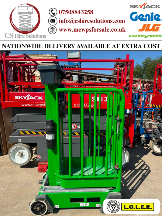 2024 Peco Lift Power Tower Scissor lift (JLG, Genie, Skyjack, Snorkel, JCB)