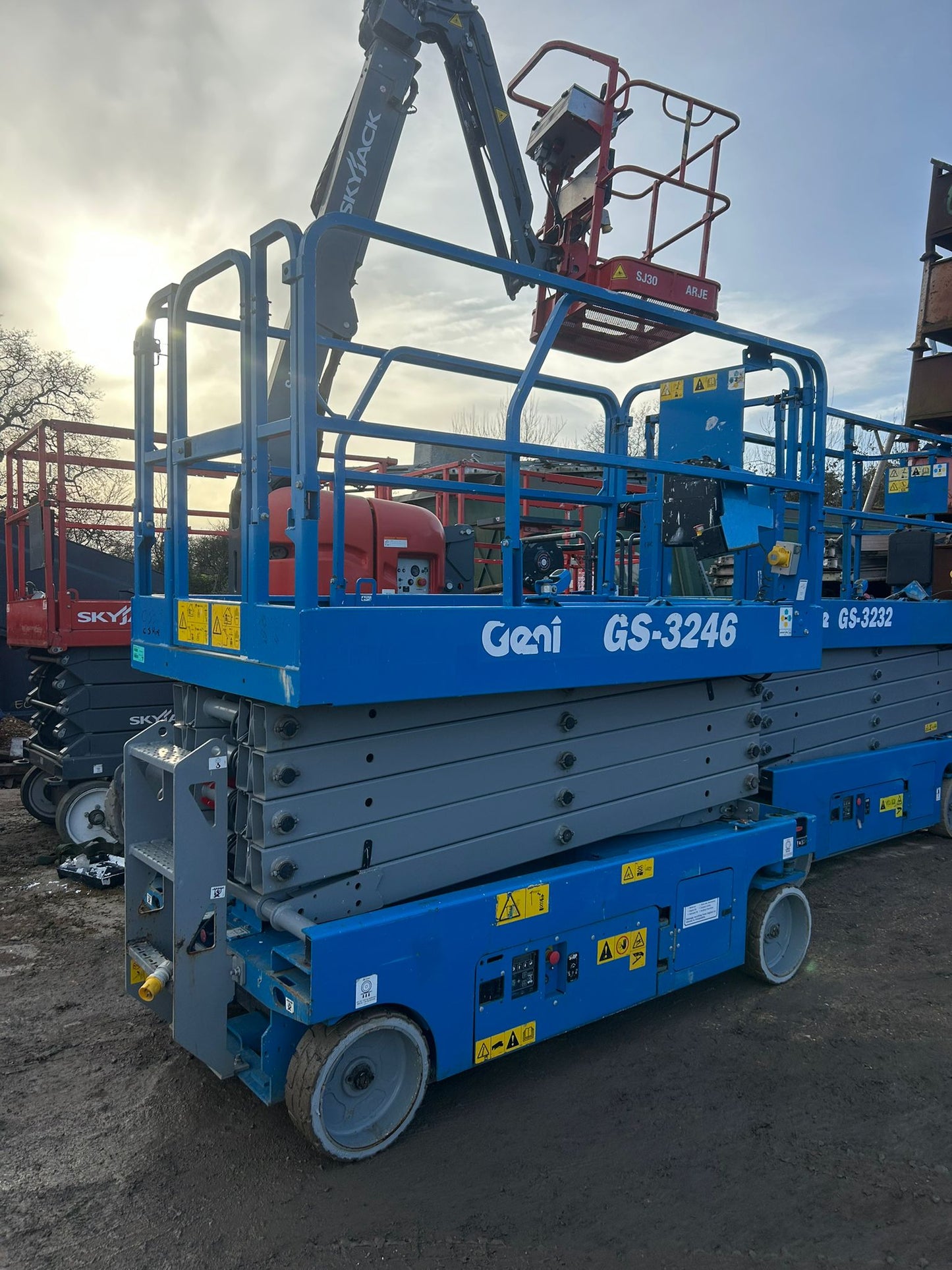 11.78 m 2019 Genie GS-3246 E-DRIVE Electric Scissor Lift,Access Platform