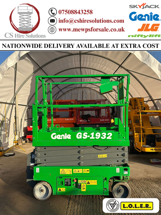 2016 Genie 1932 Scissor Lift