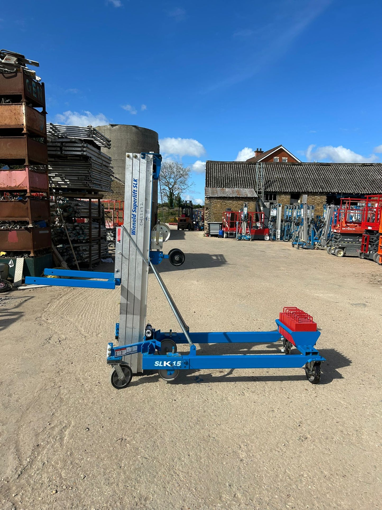 2021 Wienold SLK-15 Super lift access hoist RSJ beam lifter NEW FORKS