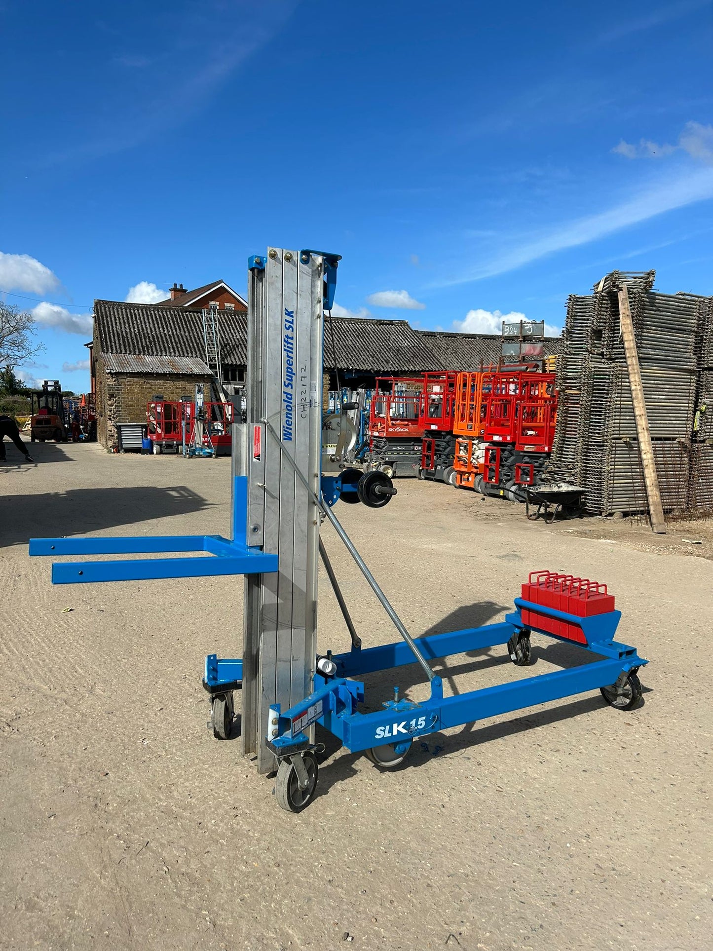 2021 Wienold SLK-15 Super lift access hoist RSJ beam lifter NEW FORKS