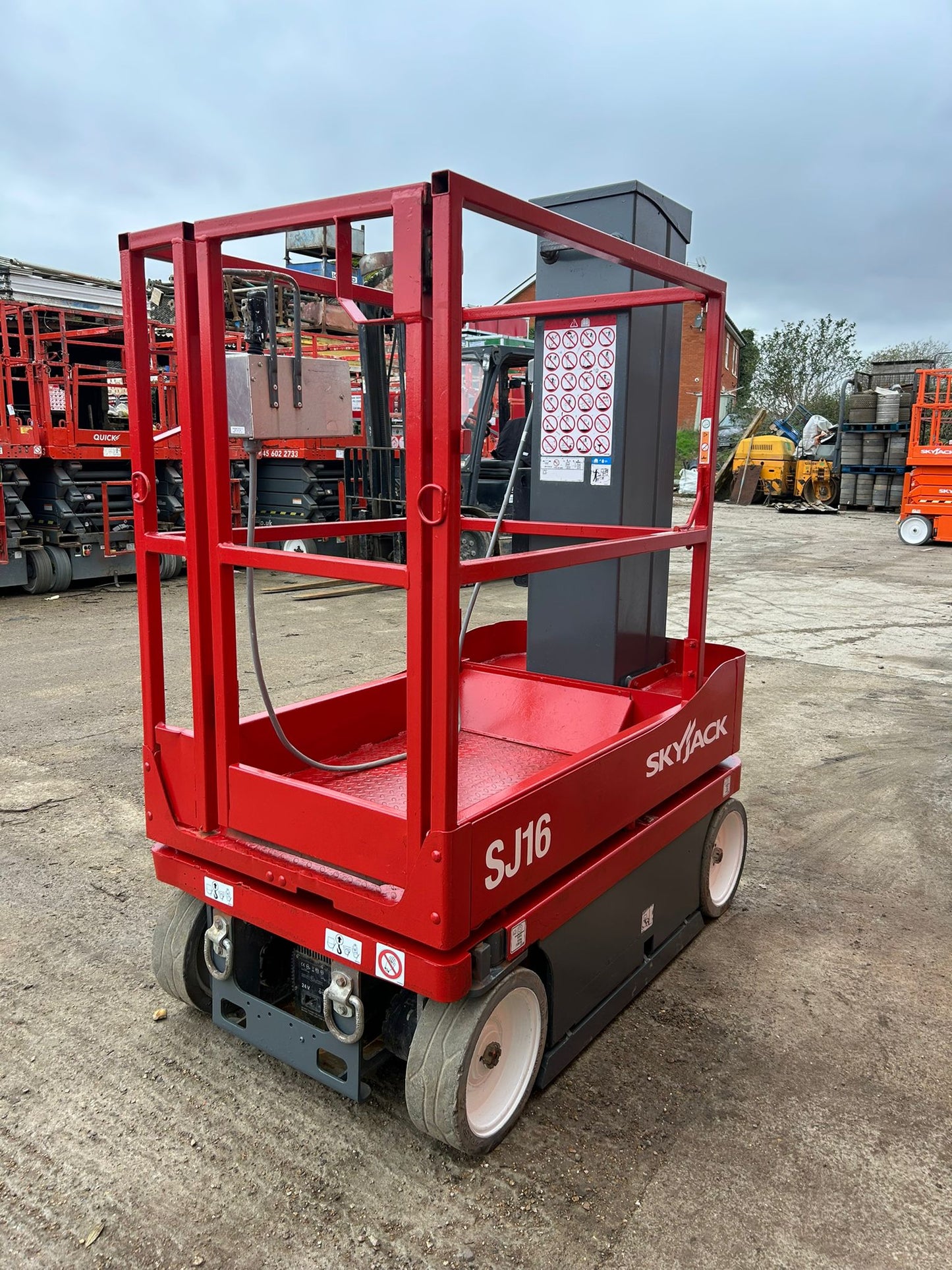 2019 SKYJACK SJ16 Runabout Personel Scissor Lift Access Platform Genie, Skyjack