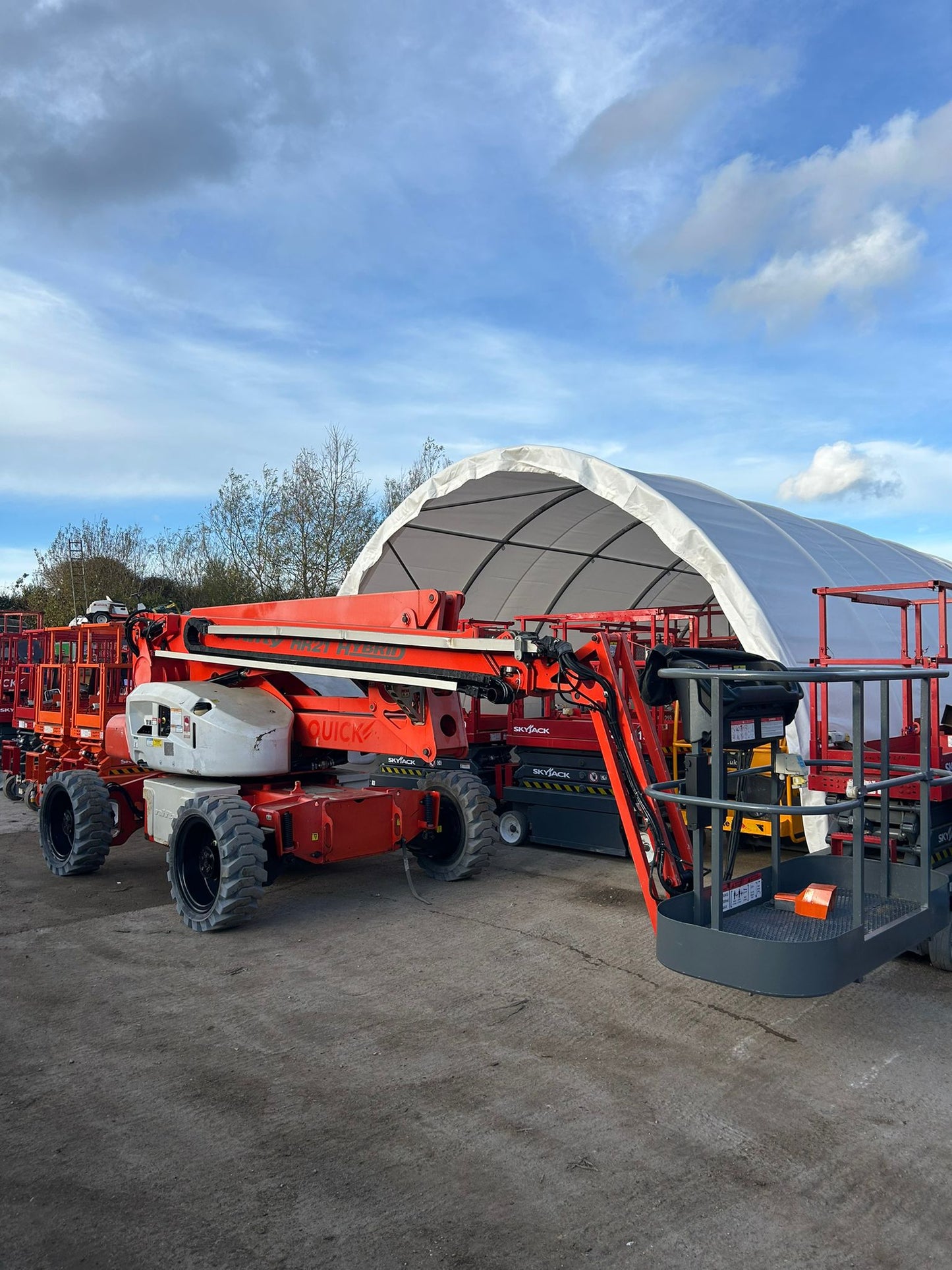 Nifty HR21 Hybrid Boom lift, Cherry picker, Scissor lift, Skyjack, Genie, JLG
