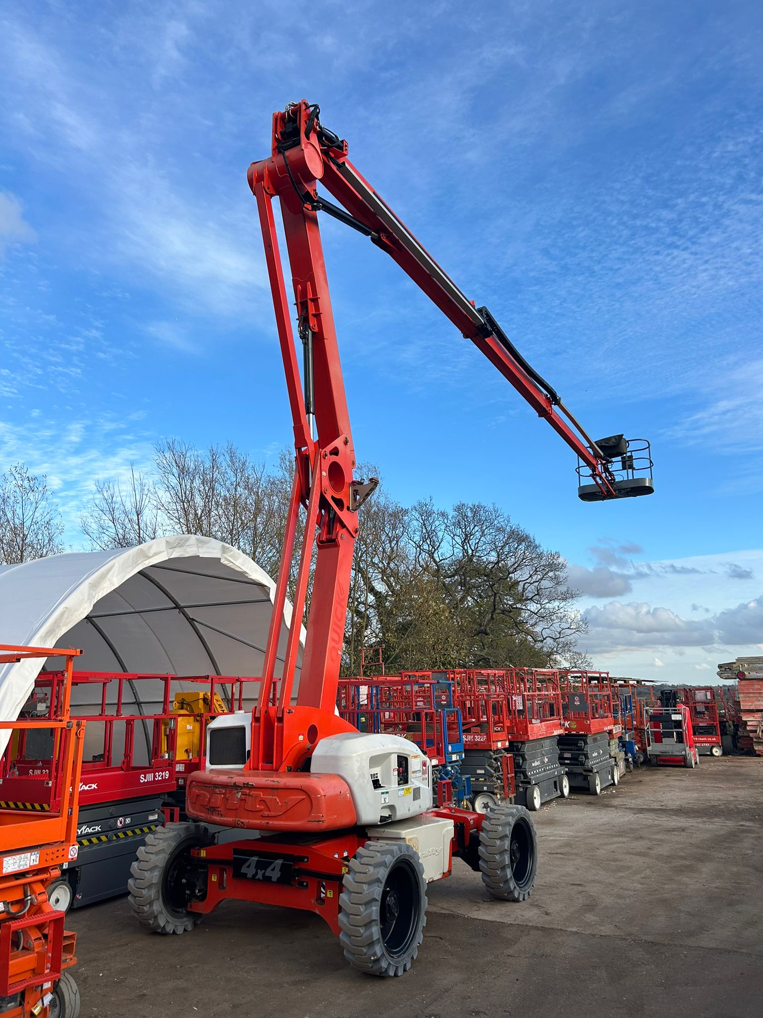 Nifty HR21 Hybrid Boom lift, Cherry picker, Scissor lift, Skyjack