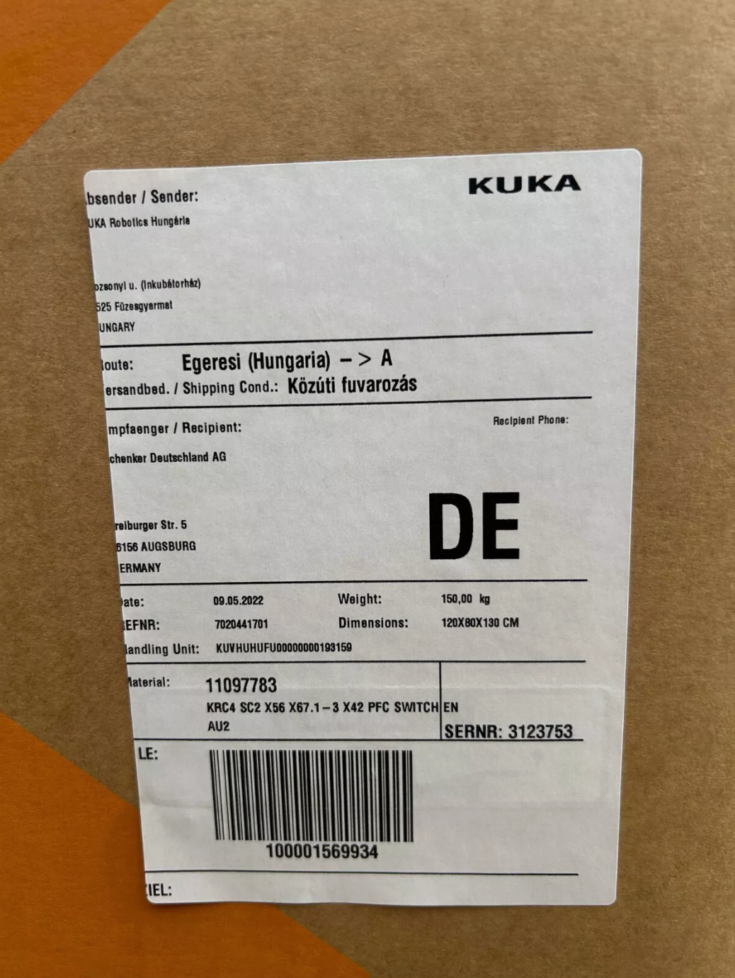 BRAND NEW Kuka KR360 R2830/FLR six axis robot with RC4 controller