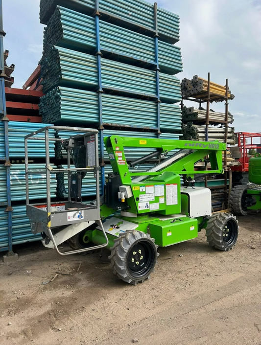 2019 NIFTY HR12DE 4x4 Diesel/Battery Articulated Boom Lift Cherry Picker Scissor