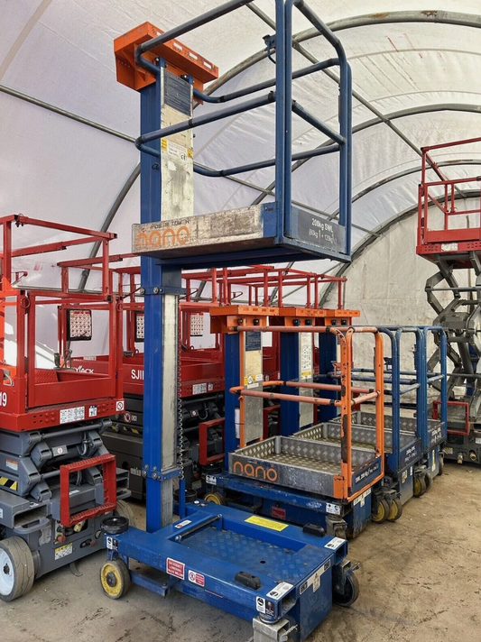 4.5m WH 2013 Nano Lift Scissor Lift Power Tower Genie, JLG, Skyjack MEWP