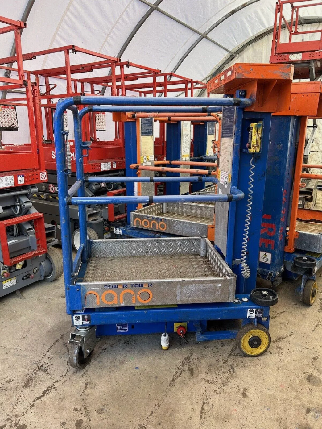 4.5m WH 2013 Nano Lift Scissor Lift Power Tower Genie, JLG, Skyjack MEWP