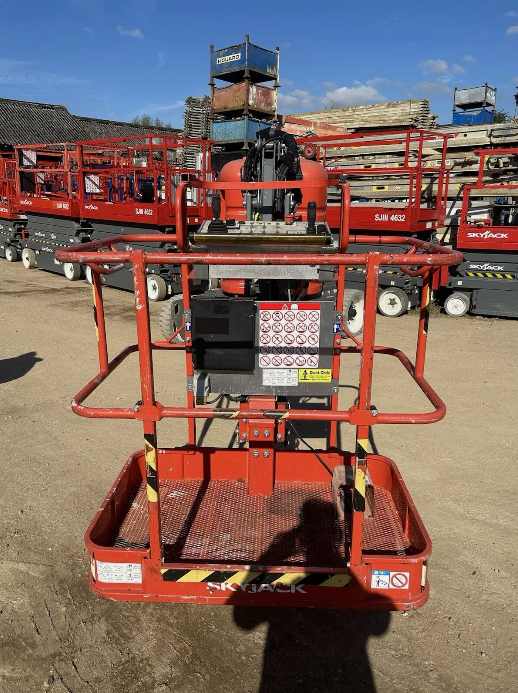 Skyjack SJ30 ARJE Electric Articulating Boom Lift Scissor Lift Access Platform