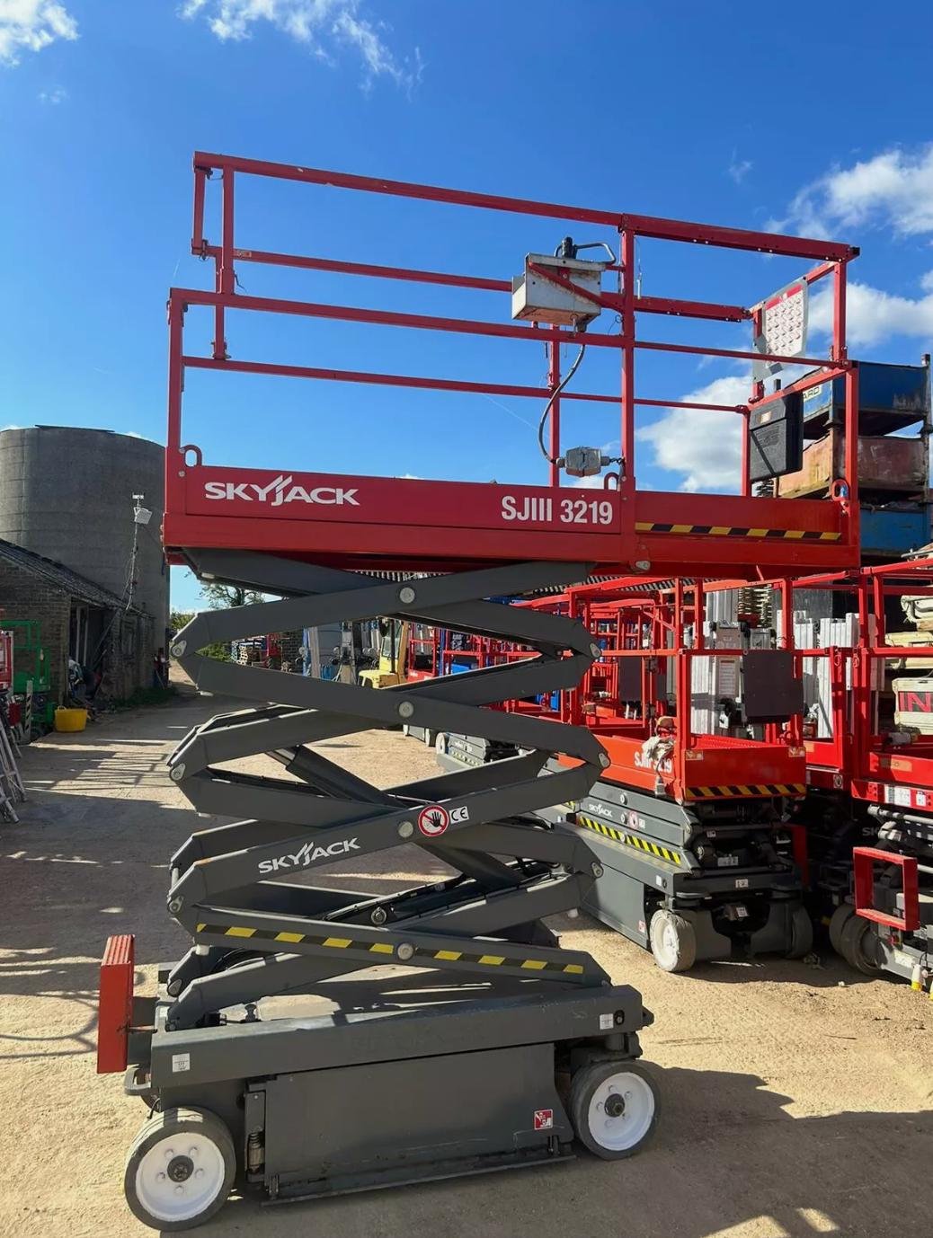2015 Skyjack SJ3219 7.8m Scissor Lift Access Platform ( Genie, JLG) MEWP