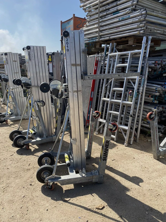 455kg Sumner SL10 Material Lift (Genie Lift) supplied with LOLER.